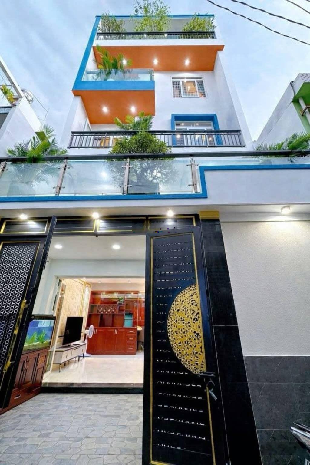 Mặt Bằng K Doanh , Full Nội thất, HXH Thông Ra EMART *60m2* 4 Tầng, s thượng * Hơn 7 Tỷ tl