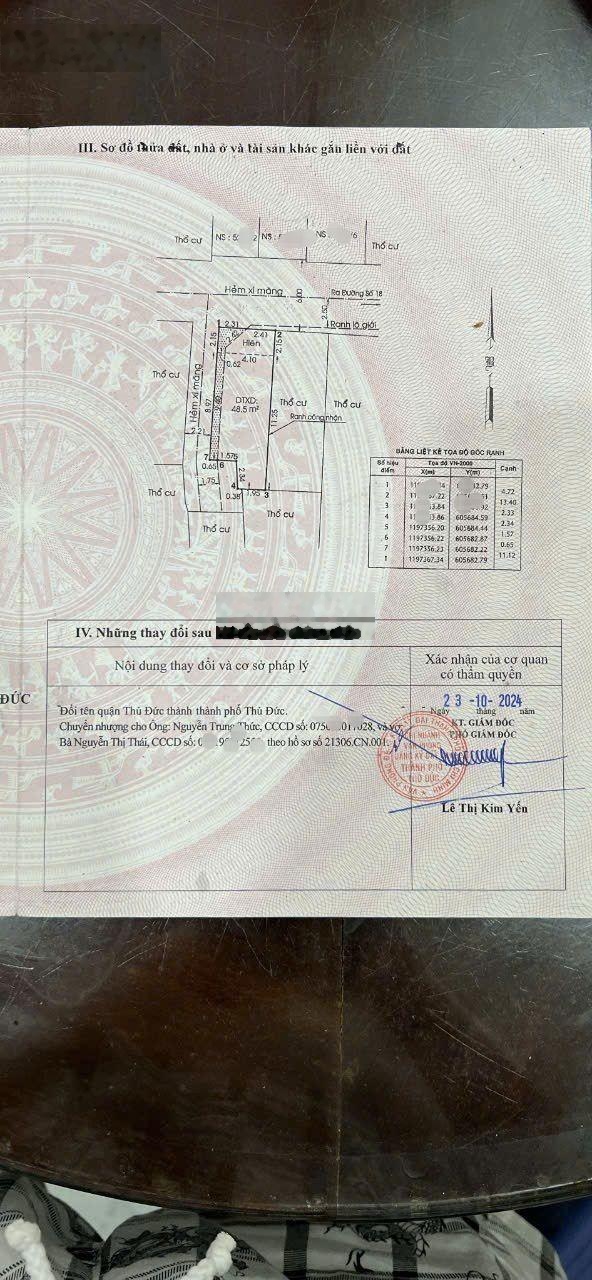 Gấp bán - nhà c4 - ĐS 18 - Hiệp Bình Chánh - Thủ Đức - 59m2 (4.7x12.5m) - 4.4 tỷ