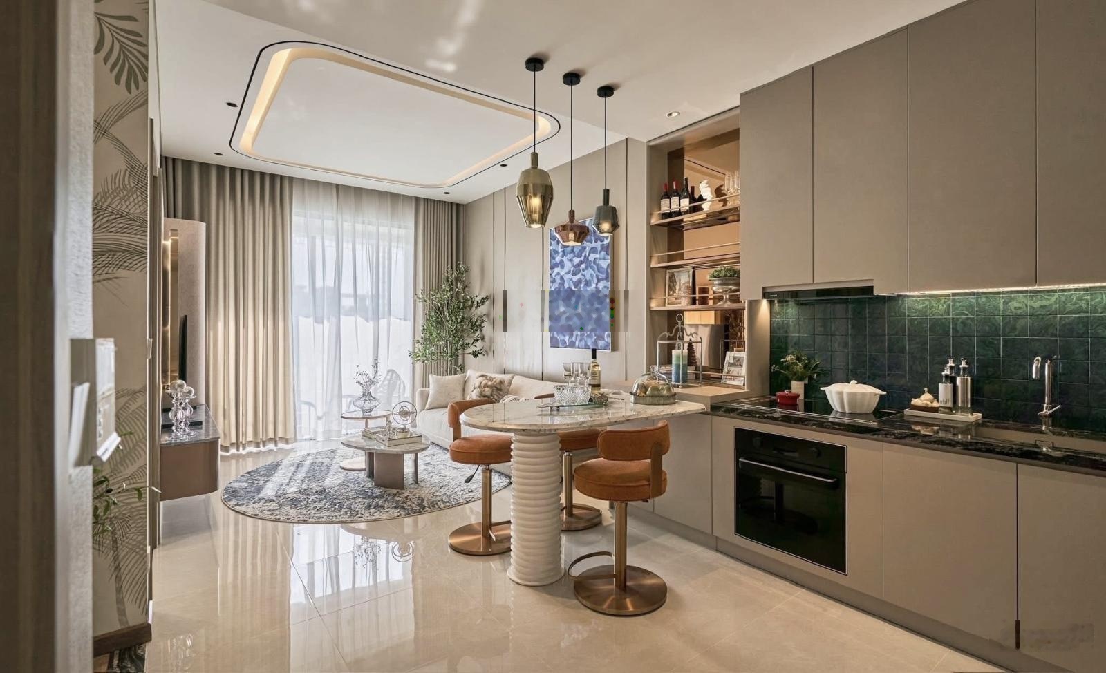 Bán gấp căn hộ 1PN +, 1WC tại The Emerald Garden View, 1,93 tỷ, 54m2, Hưng Định, Bình Dương