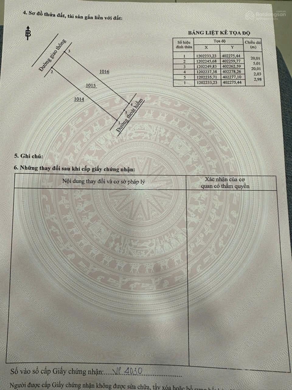 LH5 bán đất khu đô thị Long Hưng