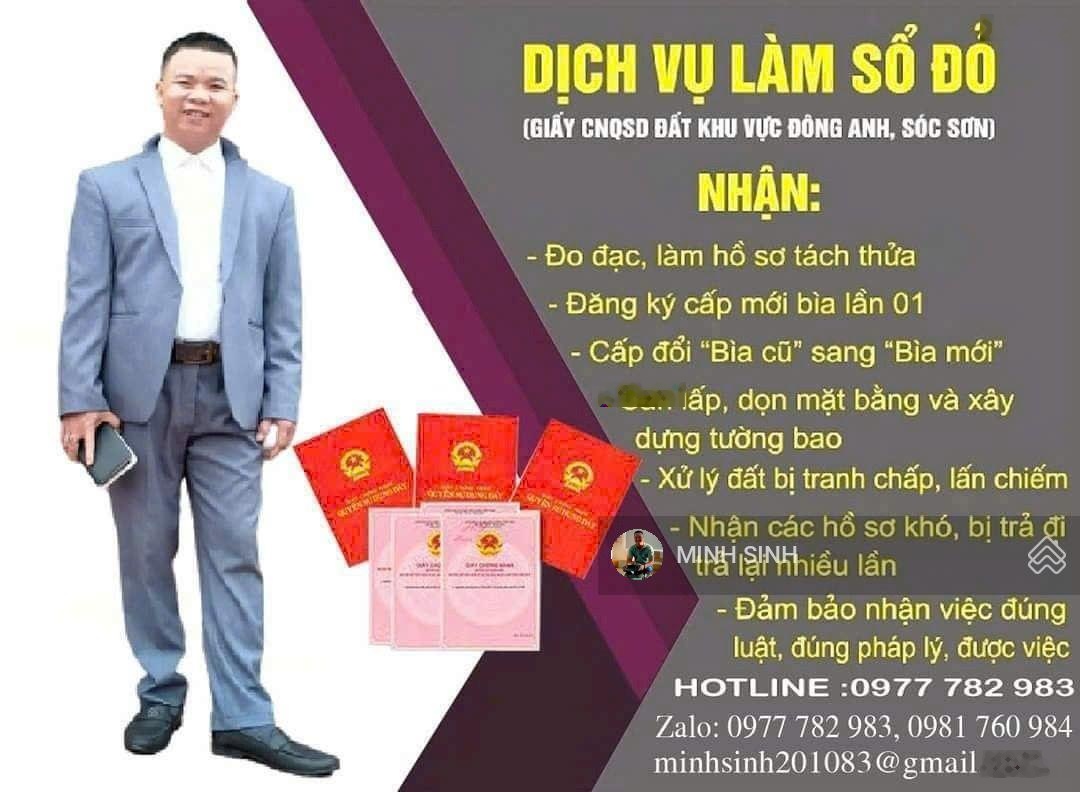 Hàng mới cần thanh khoản thanh trí - minh phú ( nay thuộc xã kim anh ) diện tí