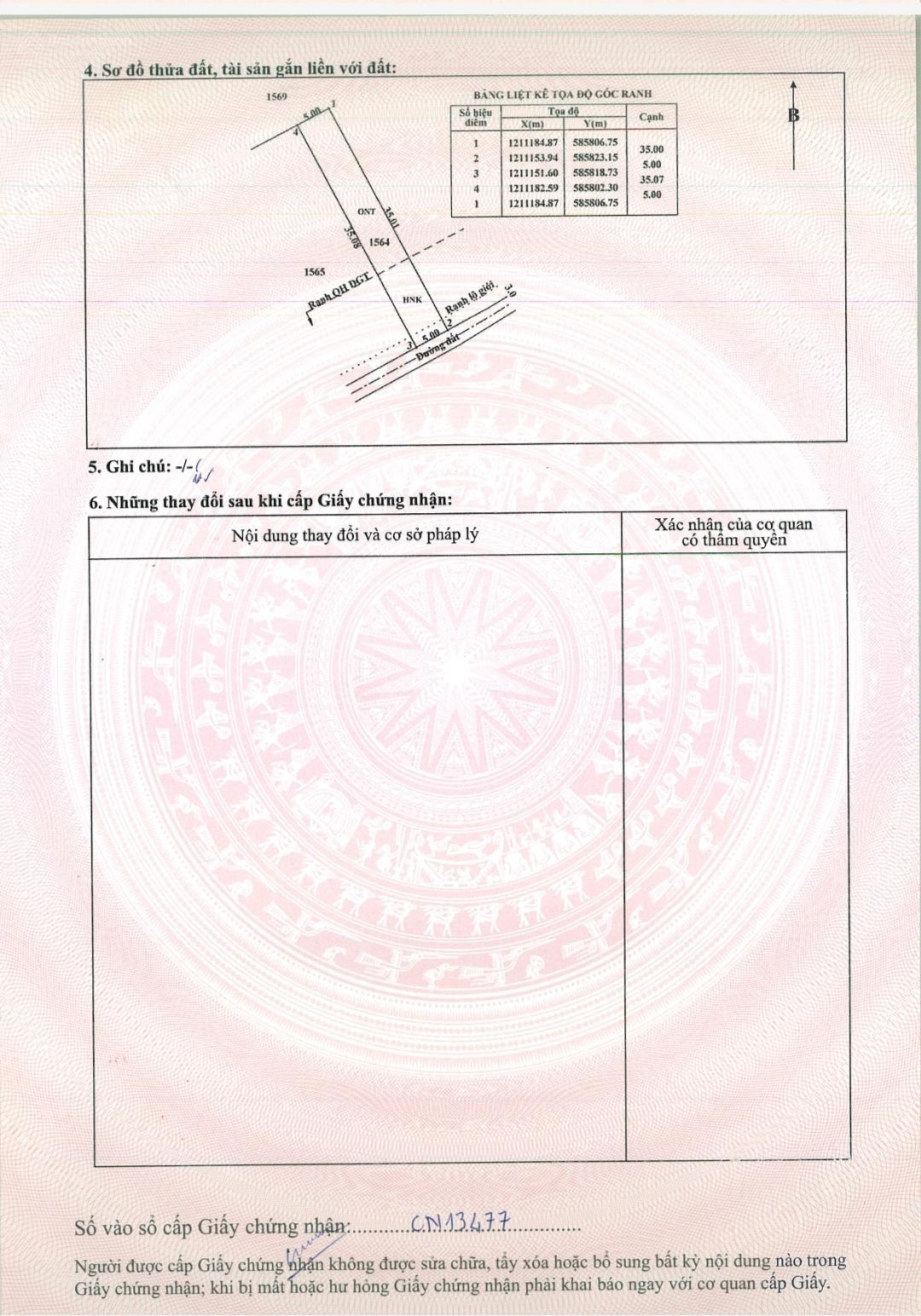 Bán đất nền 175m2, 2,5 tỷ tại Tỉnh Lộ 2, Tân Phú Trung, Củ Chi, HCM