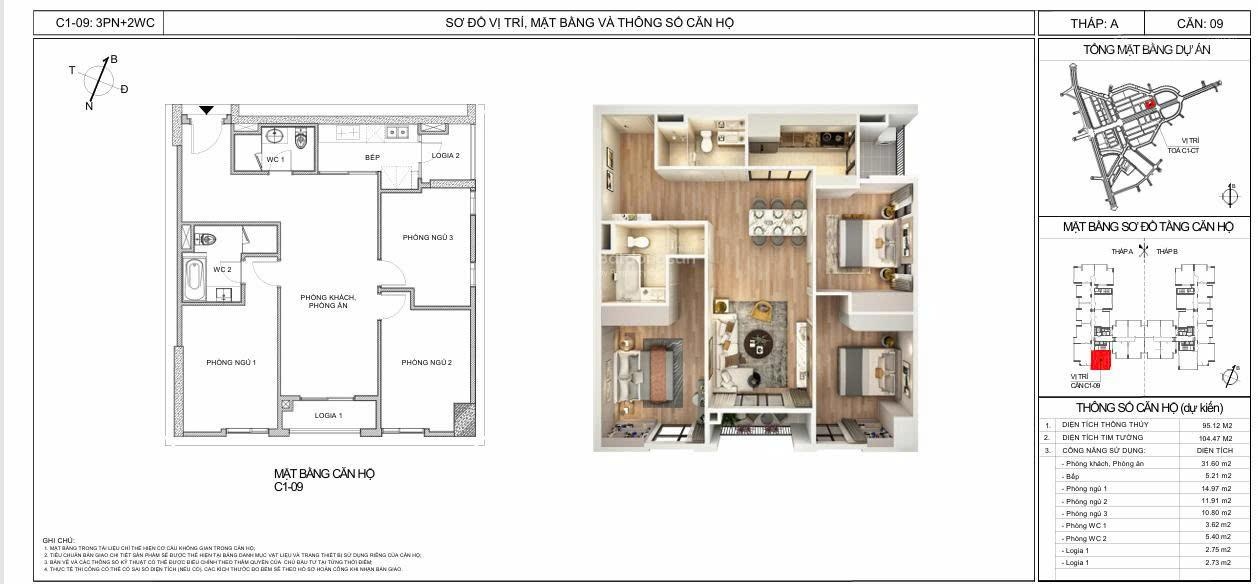 Chính chủ bán căn hộ 3PN DT 95m2 CC Moonlight 1 An Lạc, full nội thất, giá 7,25 tỷ bao phí