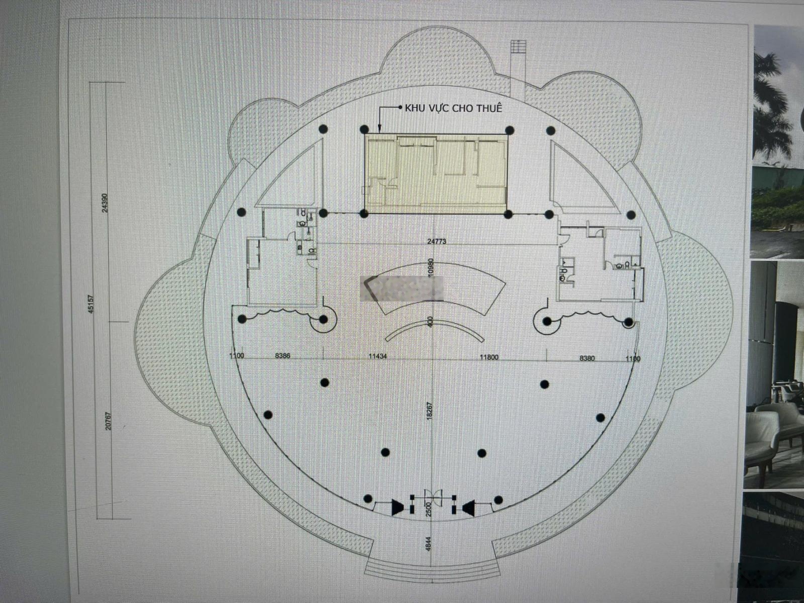 Cho thuê mặt bằng văn phòng lớn trung tâm quận 7