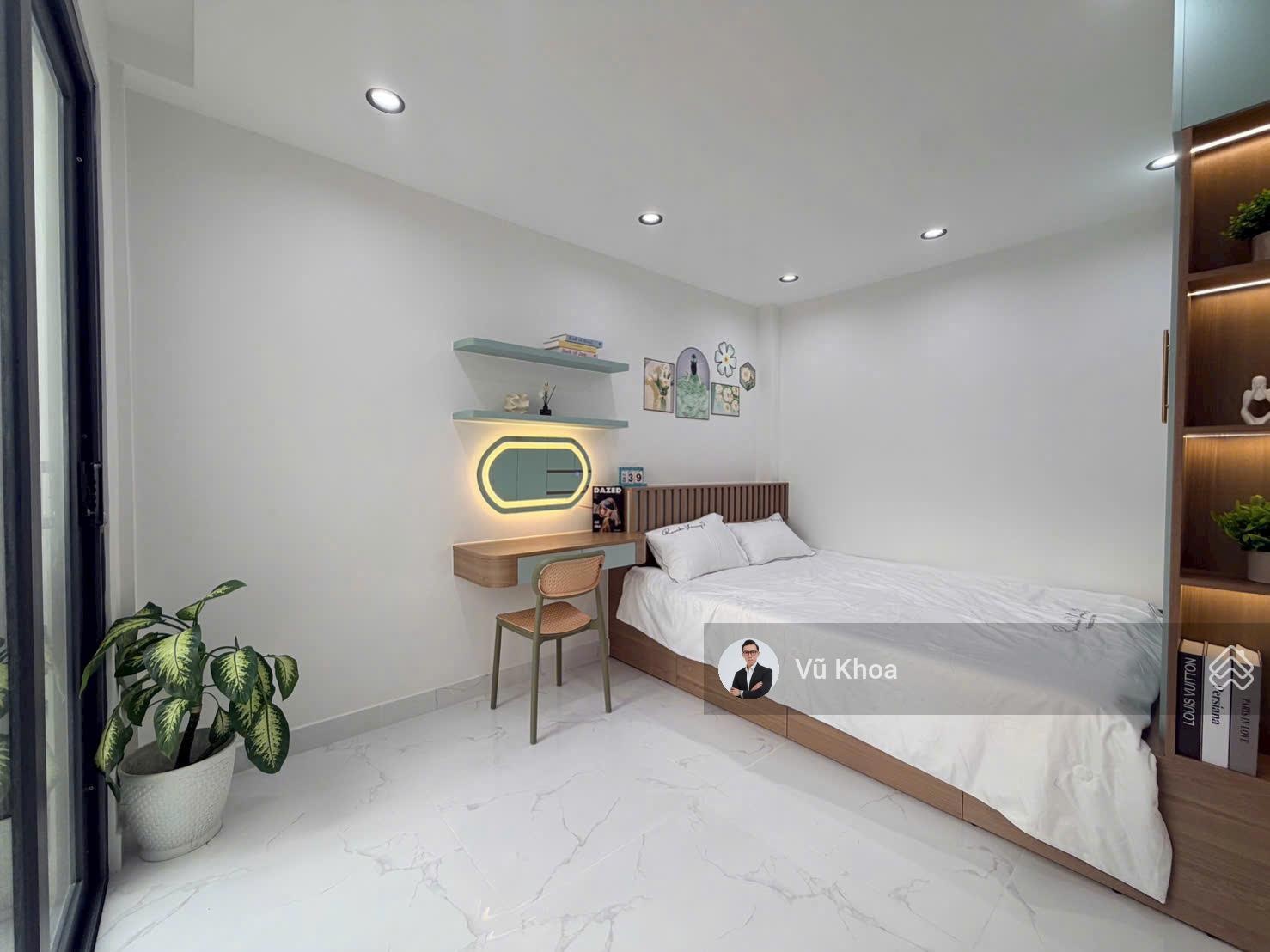 Vào ở ngay! Nhà 2 MT khu Phan Xích Long, Phú Nhuận - Sẵn 5 tầng mới (5x8m, vuông vức) chỉ 9 tỷ TL