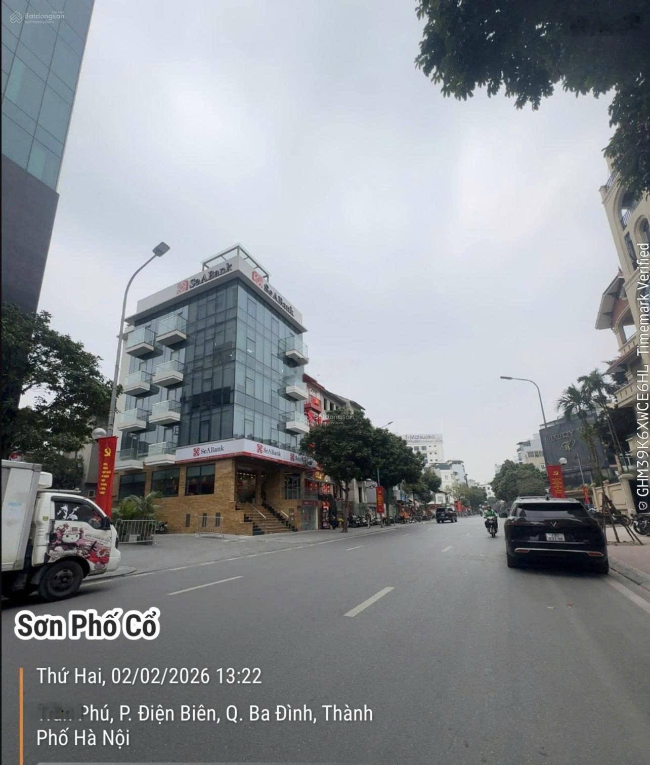 Mặt phố Trần Phú - Ba Đình - lô đất vàng trung tâm hành chính thủ đô cực hiếm