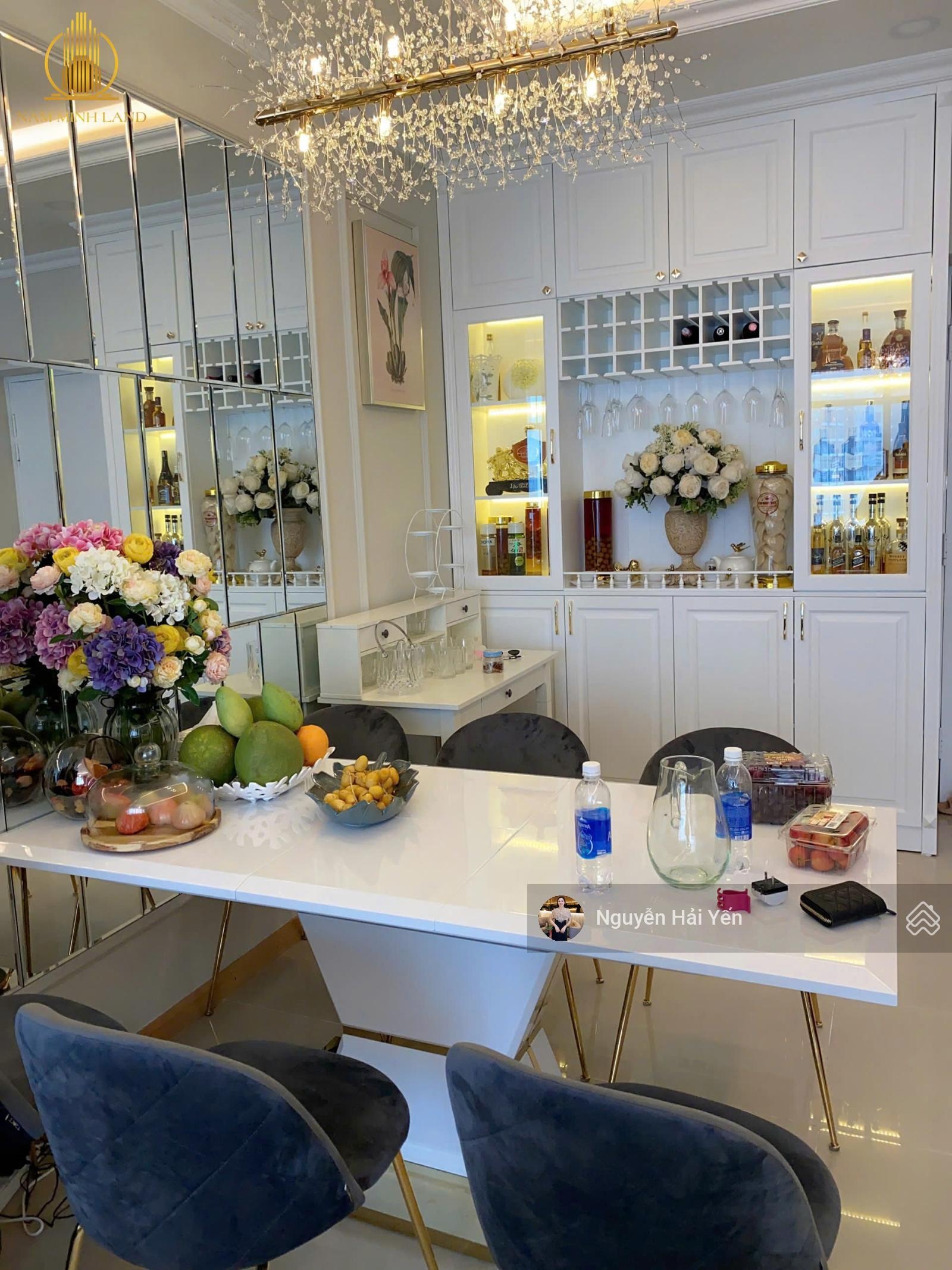 Hải Yến Nam Minh Land - Cho thuê căn hộ Saigon Pearl 2 phòng ngủ 90m2, tầng cao, đấy đủ nội thất