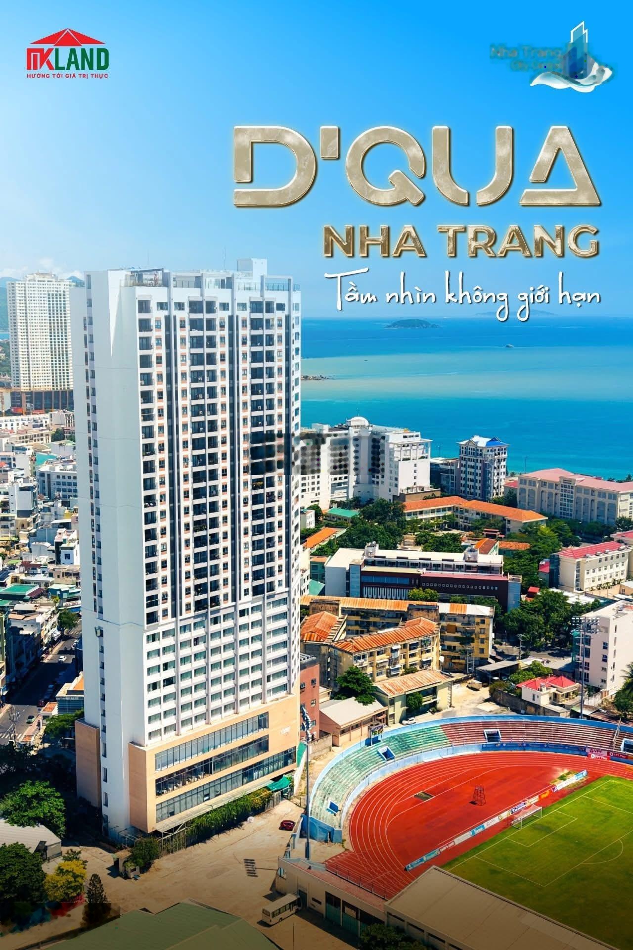 Căn hộ ngay TTTP,cách biển Nha Trang chỉ 300m, view sân vận động và xéo biển Trần Phú