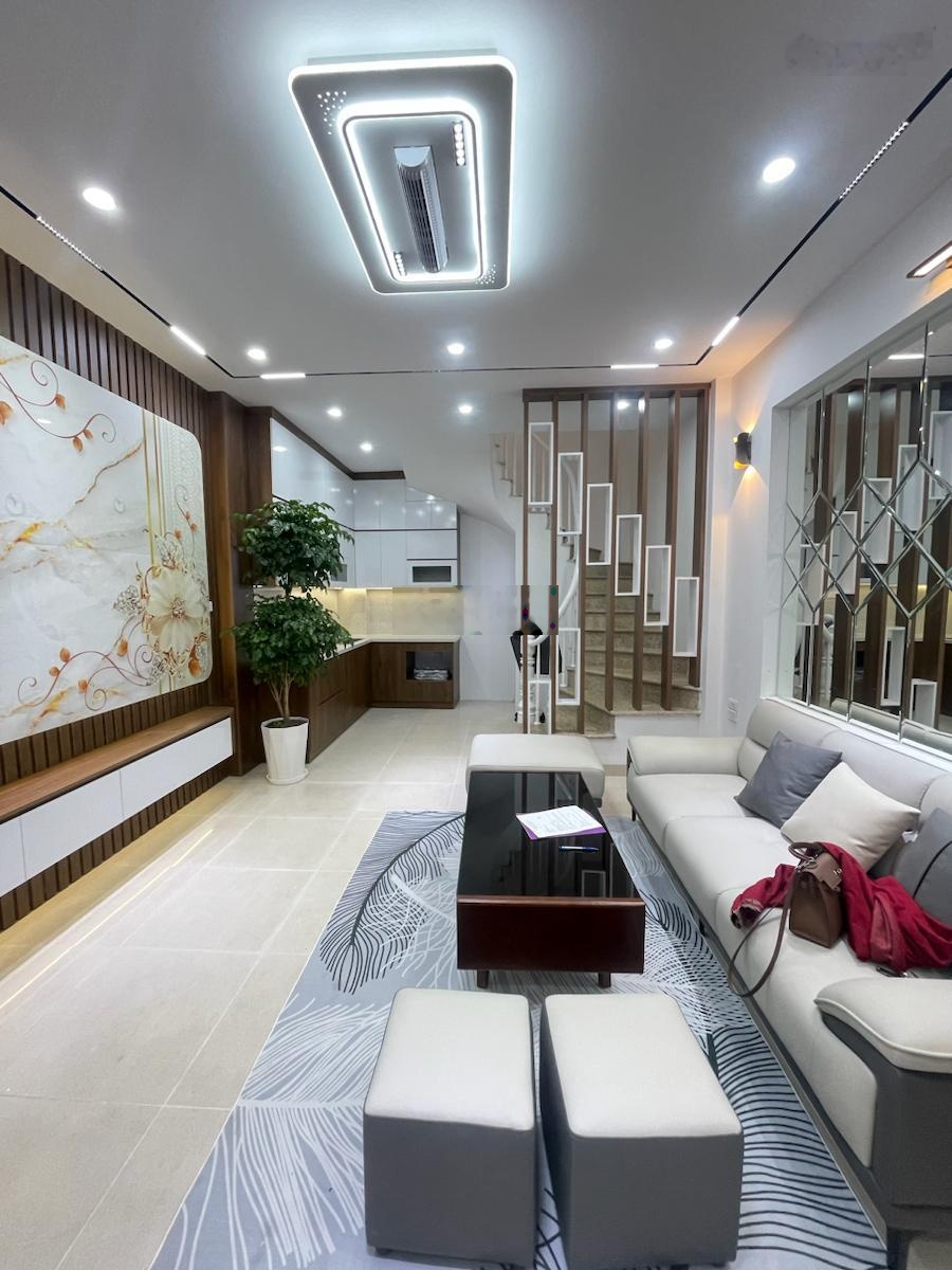 Giảm giá sốc phố Lê Thanh Nghị, ngõ thông kinh doanh, nhà đẹp lung linh, tặng full thất, 40m*5T.