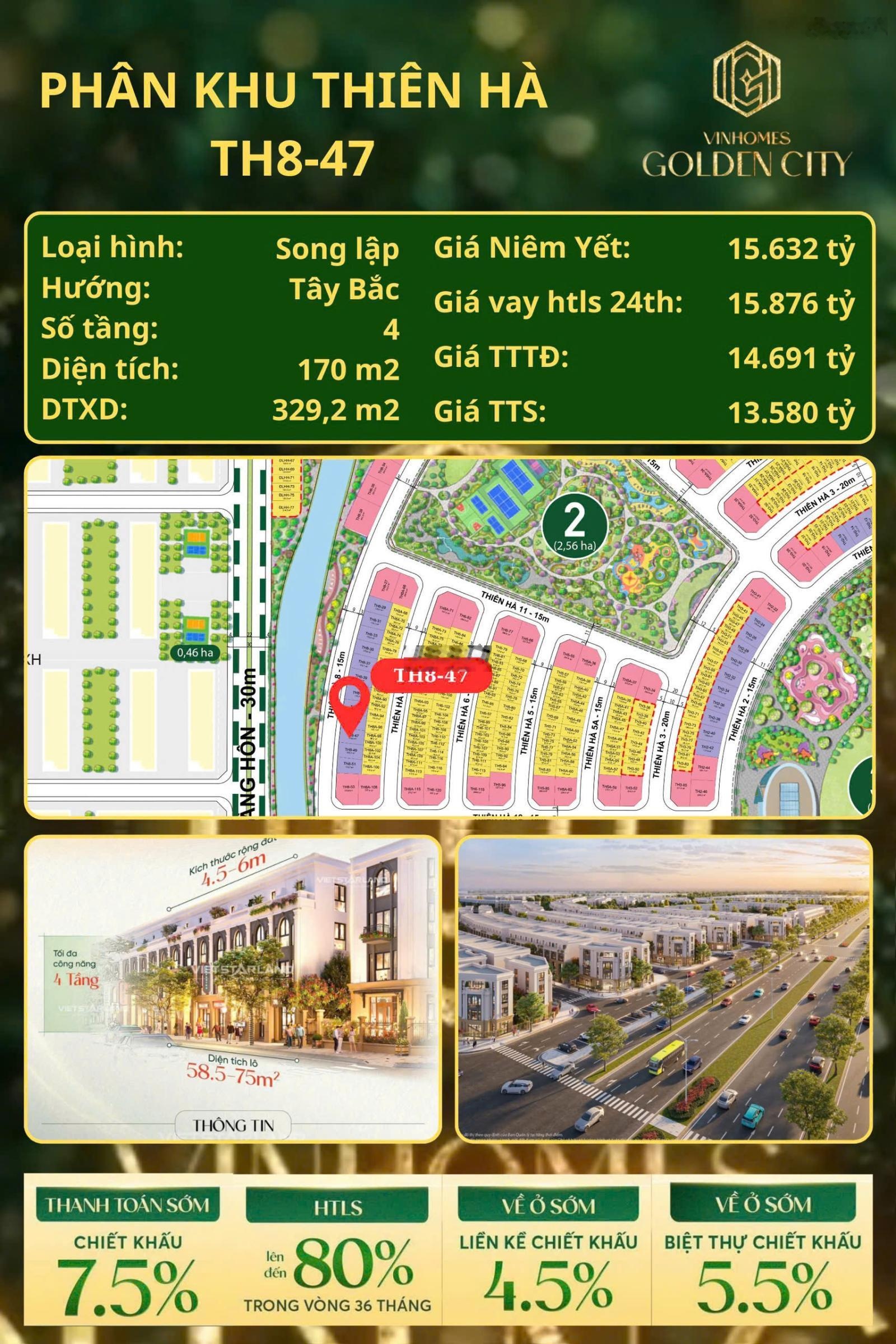 Biệt thự song lập hơn 13 tỷ view sông thiên hà 8 dự án vinhomes dương kinh hải phòng