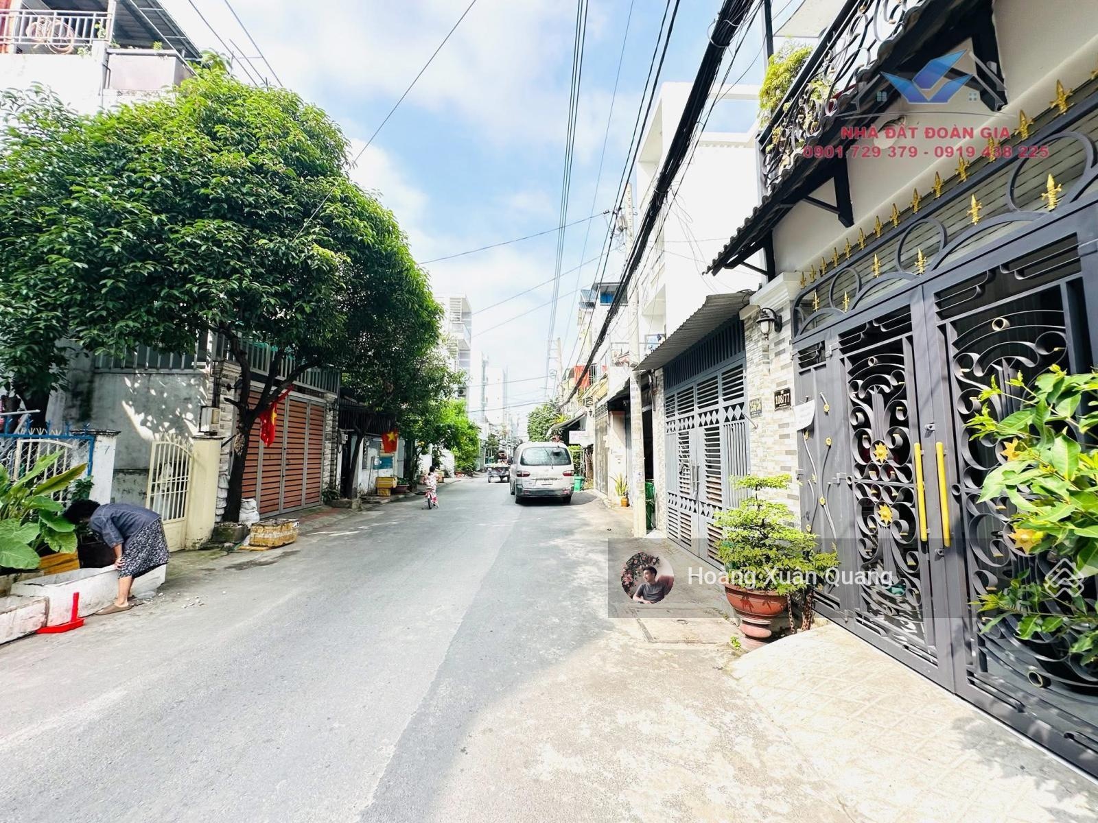Nhà Đẹp Mặt Tiền Hẻm Xe Tải 7m Lâm Thị Hố Q12 Ban Công Thoáng Mát