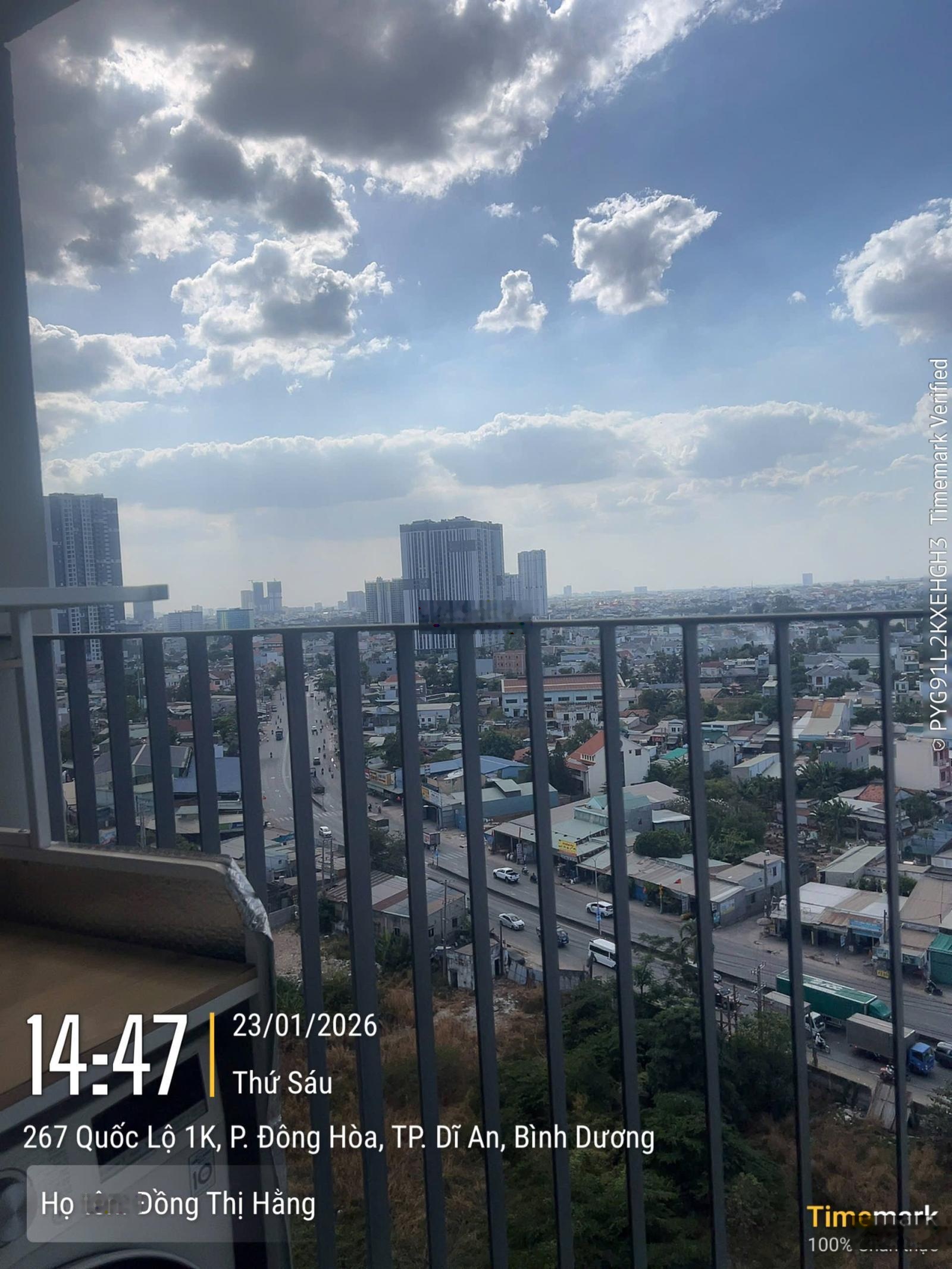 Bán căn hộ Bcons Plaza full nội thất tầng trung 2 PN 2WC