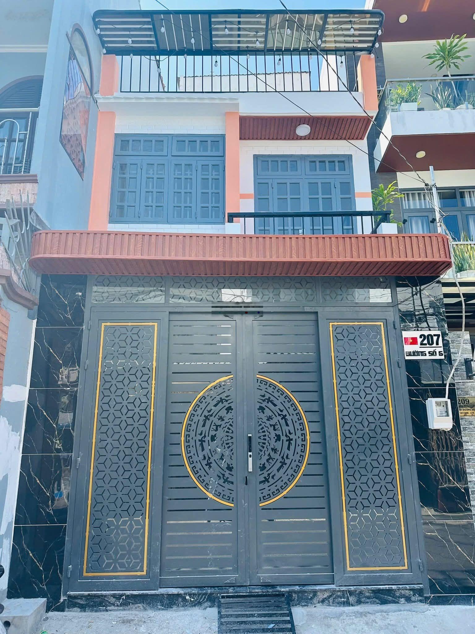 Bán nhà mặt phố 207 đường số 6 p7 GV chỉ 5.38 tỷ