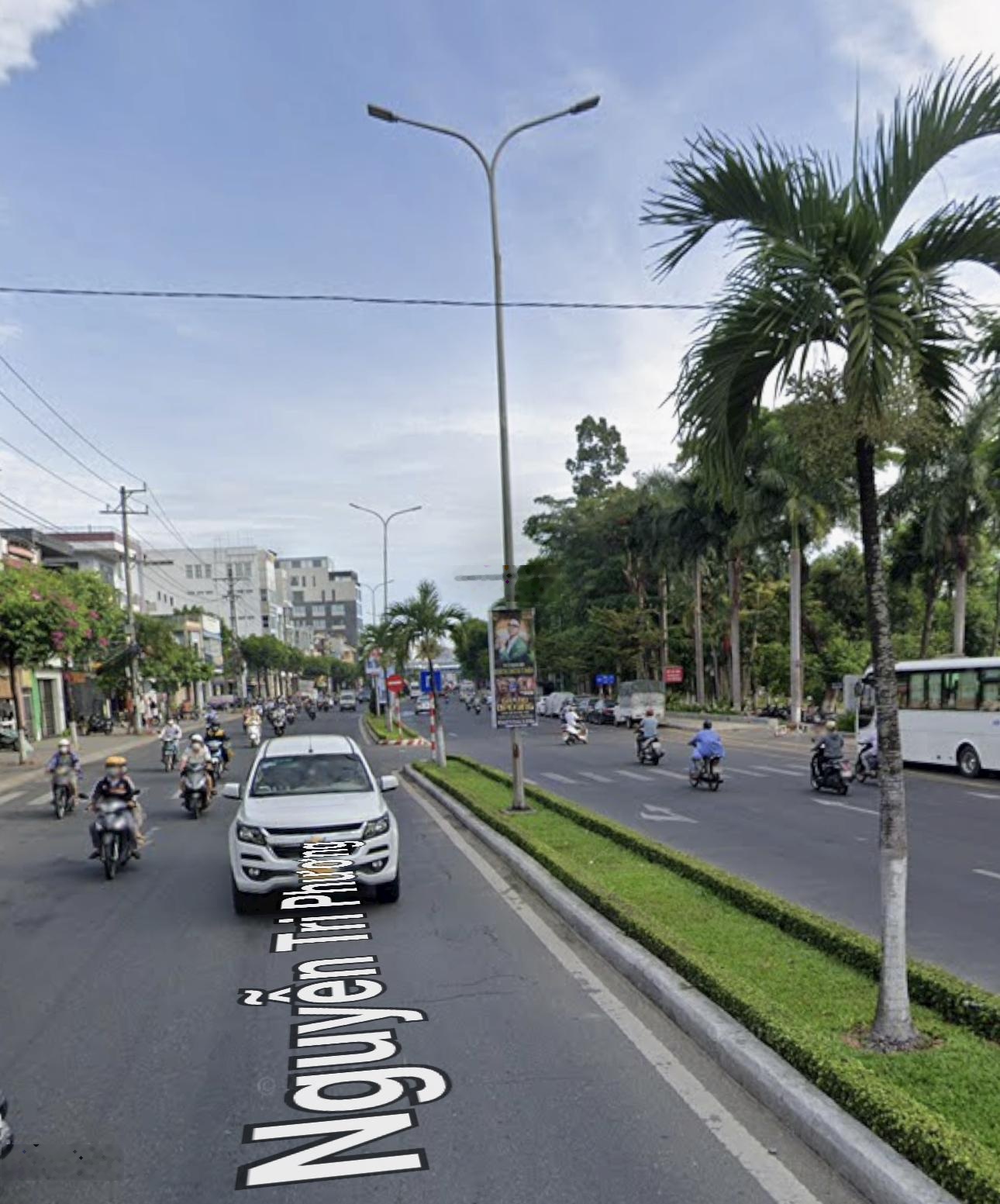 Đất mặt tiền đường Nguyễn Tri Phương , đối diện công viên 29/3 - Diện tích 352m2 ngang 8m6