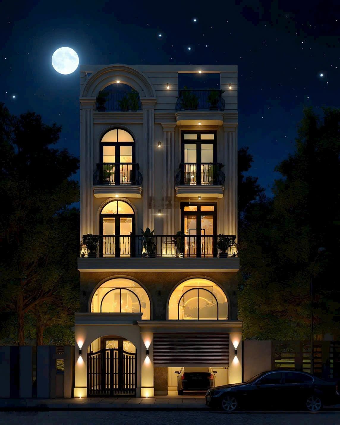 Biệt thự ven sông Phước Kiển Nhà Bè - full nội thất cao cấp - thang máy - khu compound