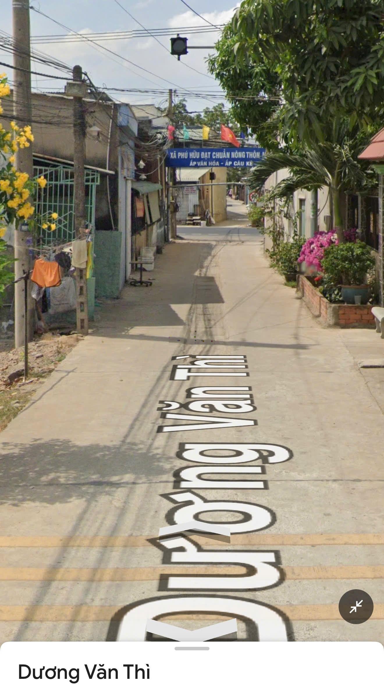 bán gấp nền Phú Hữu 148,5m đất thổ cư cách phà 1,5km, cách DT769 50m hẻm Dương Văn Thì giá 3,5ty