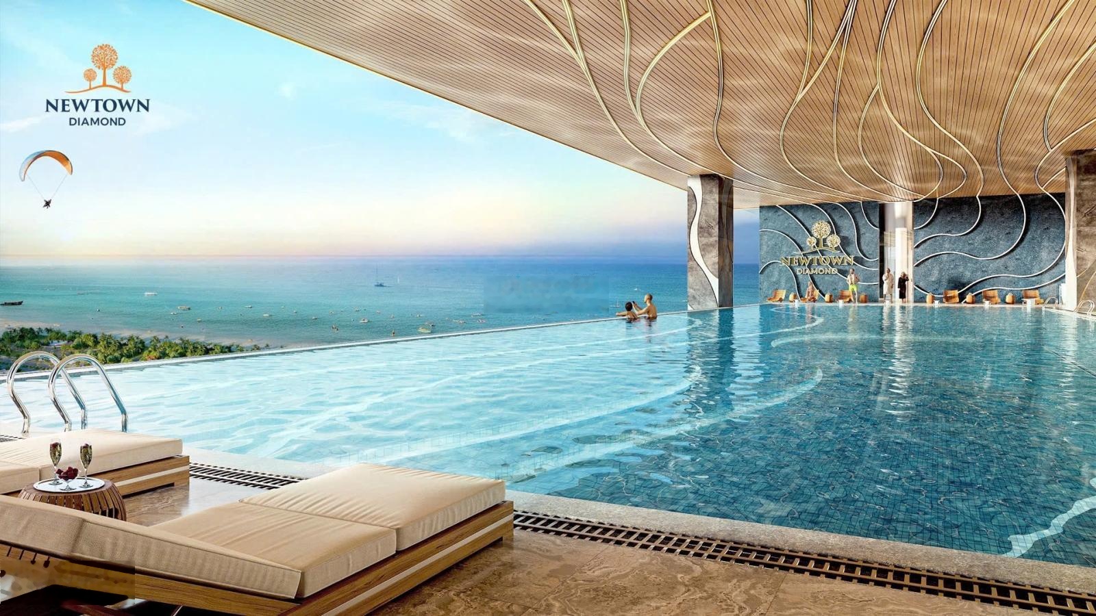 Bán NewTown Diamond Căn 3PN view đẹp Chiết khấu 12% Lãi suất 0%