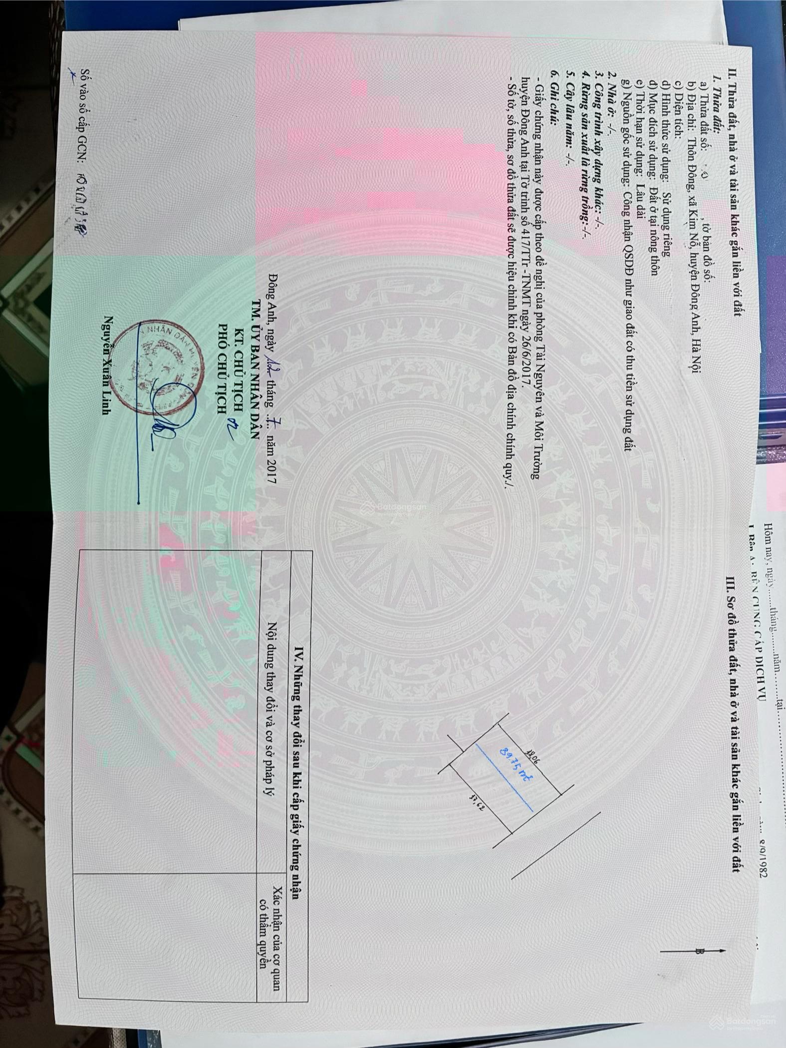 Đất đẹp giá đt, đường thông ô tô bảy chỗ ngủ trong đất. kim nỗ, đông anh ( thiên lộc) hà nội