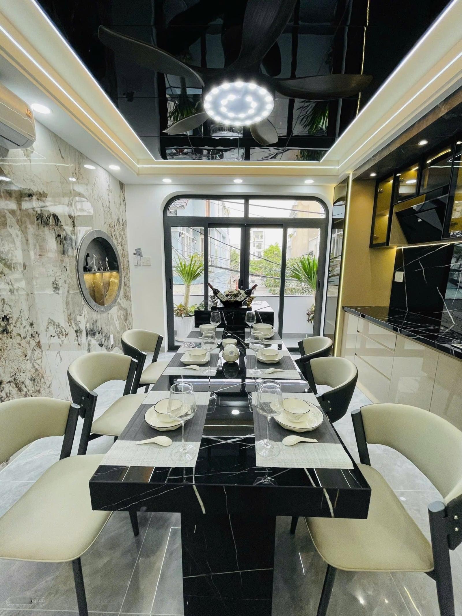 Mua nhà đẹp đón tết khách ơi, nhà 1 trệt lửng 3 lầu thạnh xuân 25 mới 100% lh 0397939388