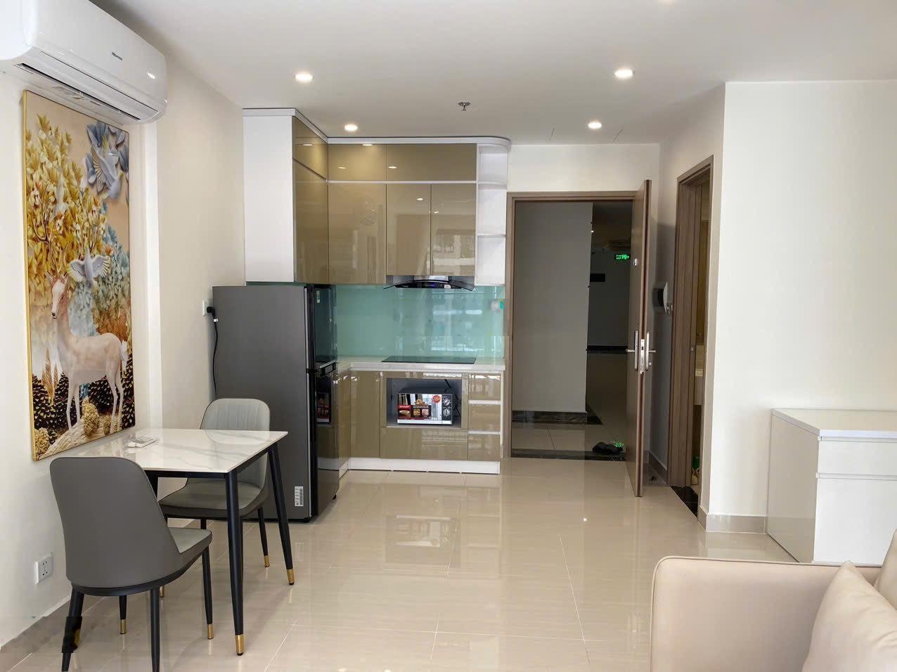 Cho thuê căn 1 pn cộng 43m2 toà S2.09 Vinhomes Ocean Park 1, nội thất mới đẹp vào ở được ngay