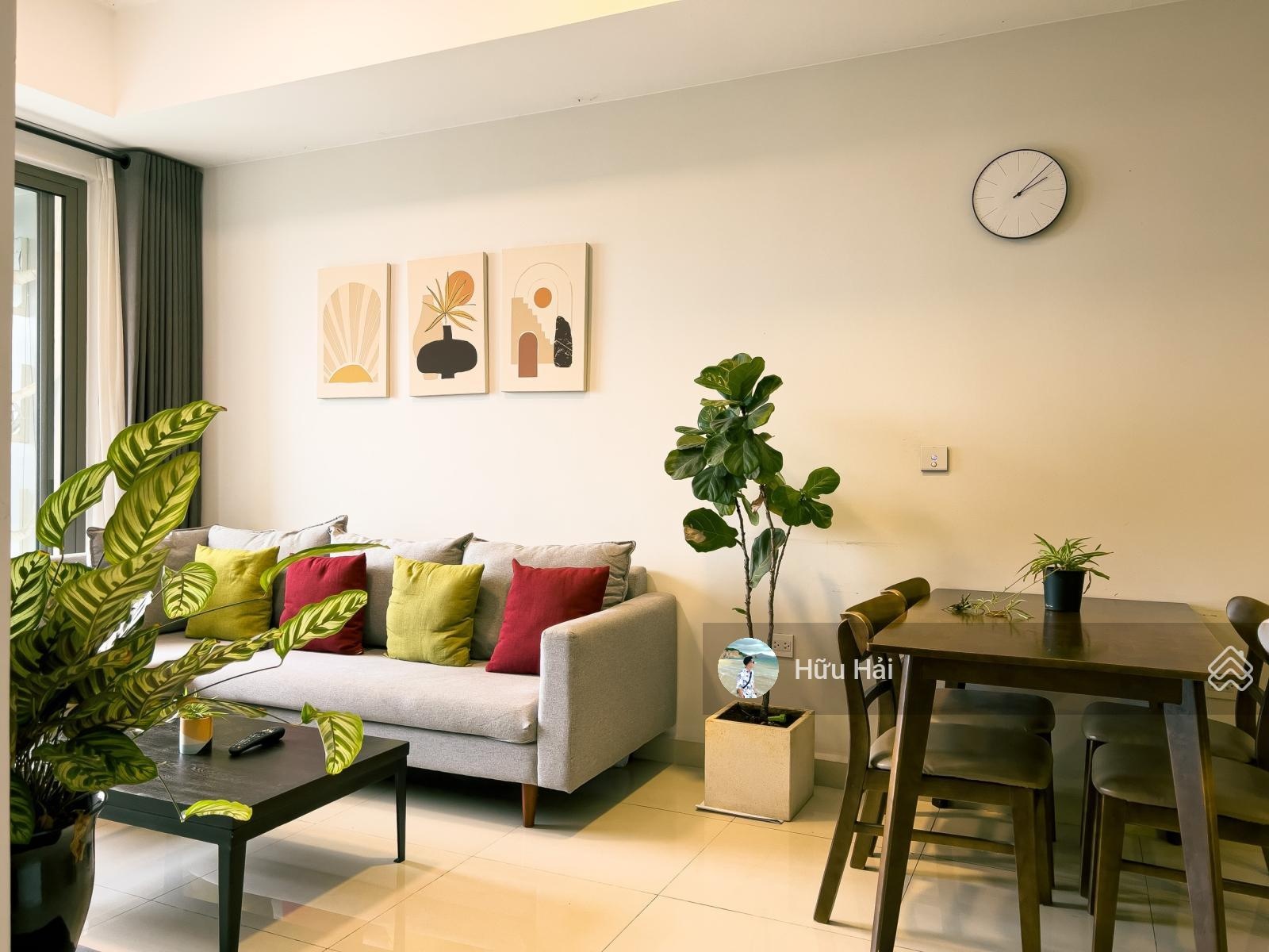 Bán nhanh căn 2PN chỉ 4.5 tỷ tại The Botanica, 57m2, đầy đủ nội thất khu sân bay