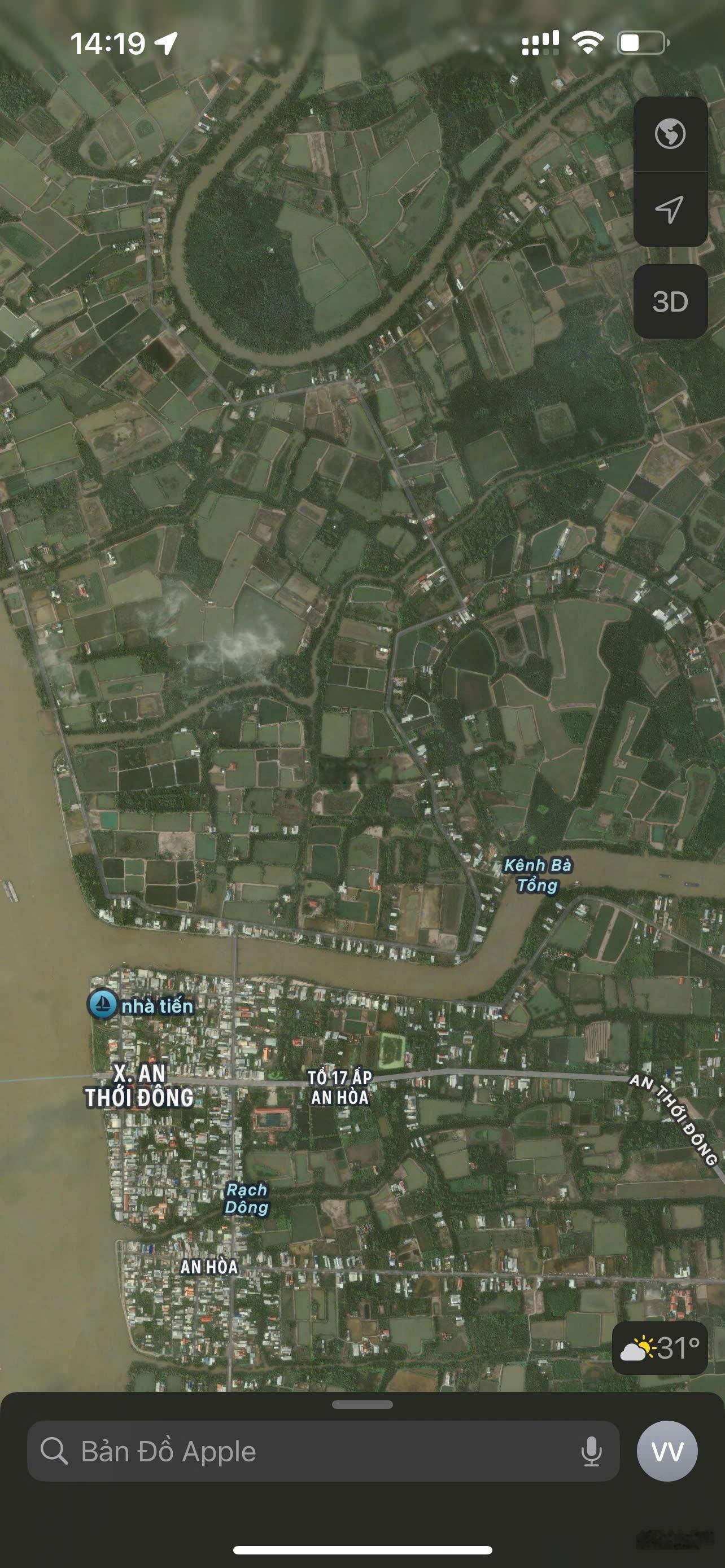 Đất Cần giờ chính chủ cần bán 12 899m2 giá 18,2 tỷ (1,4 tỷ/1000m2)đường tới đất LH 0357313179