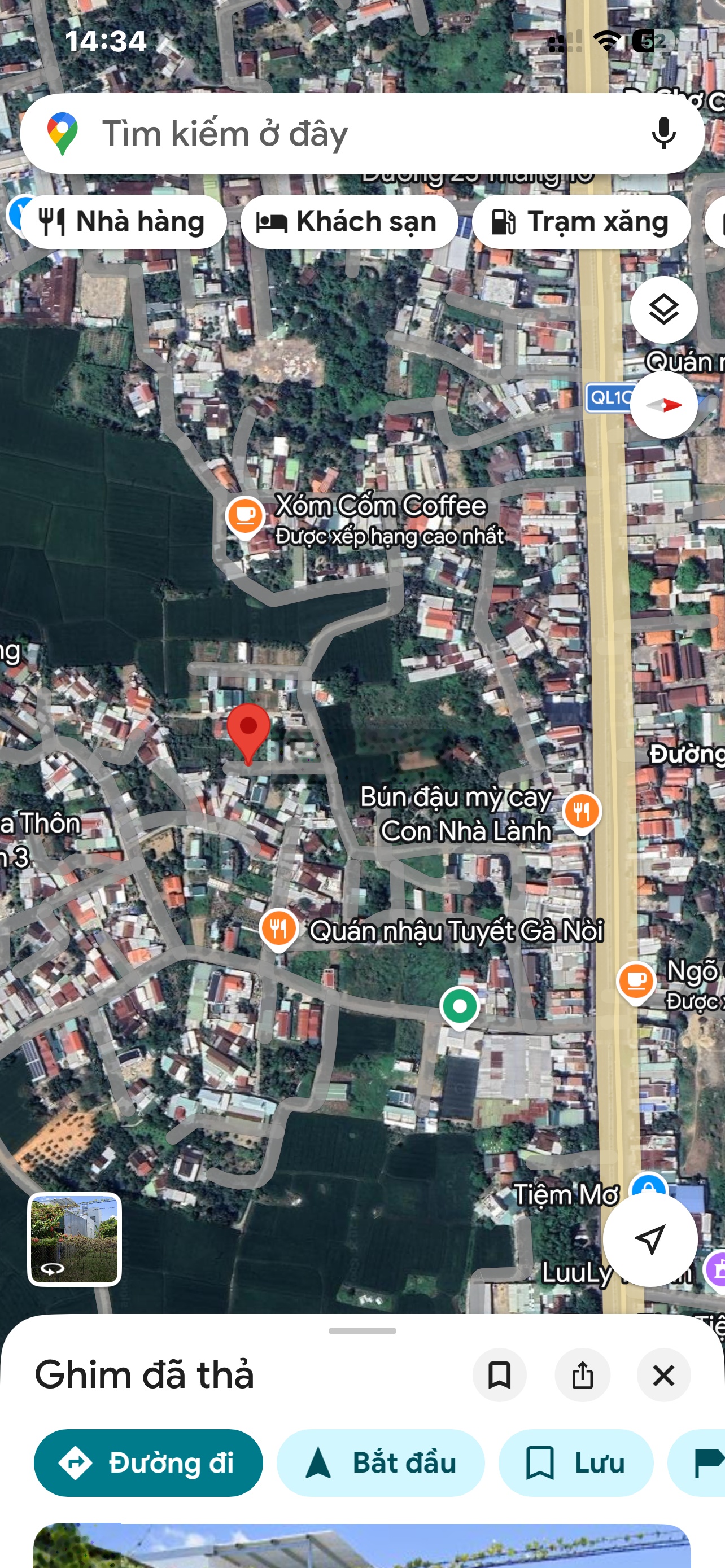 Bán nhanh lô đất Diên An cạnh đường 23/10. Đường ô tô 5m. Sau QH rộng 13m đã chừa đường. DT: 78,5m2