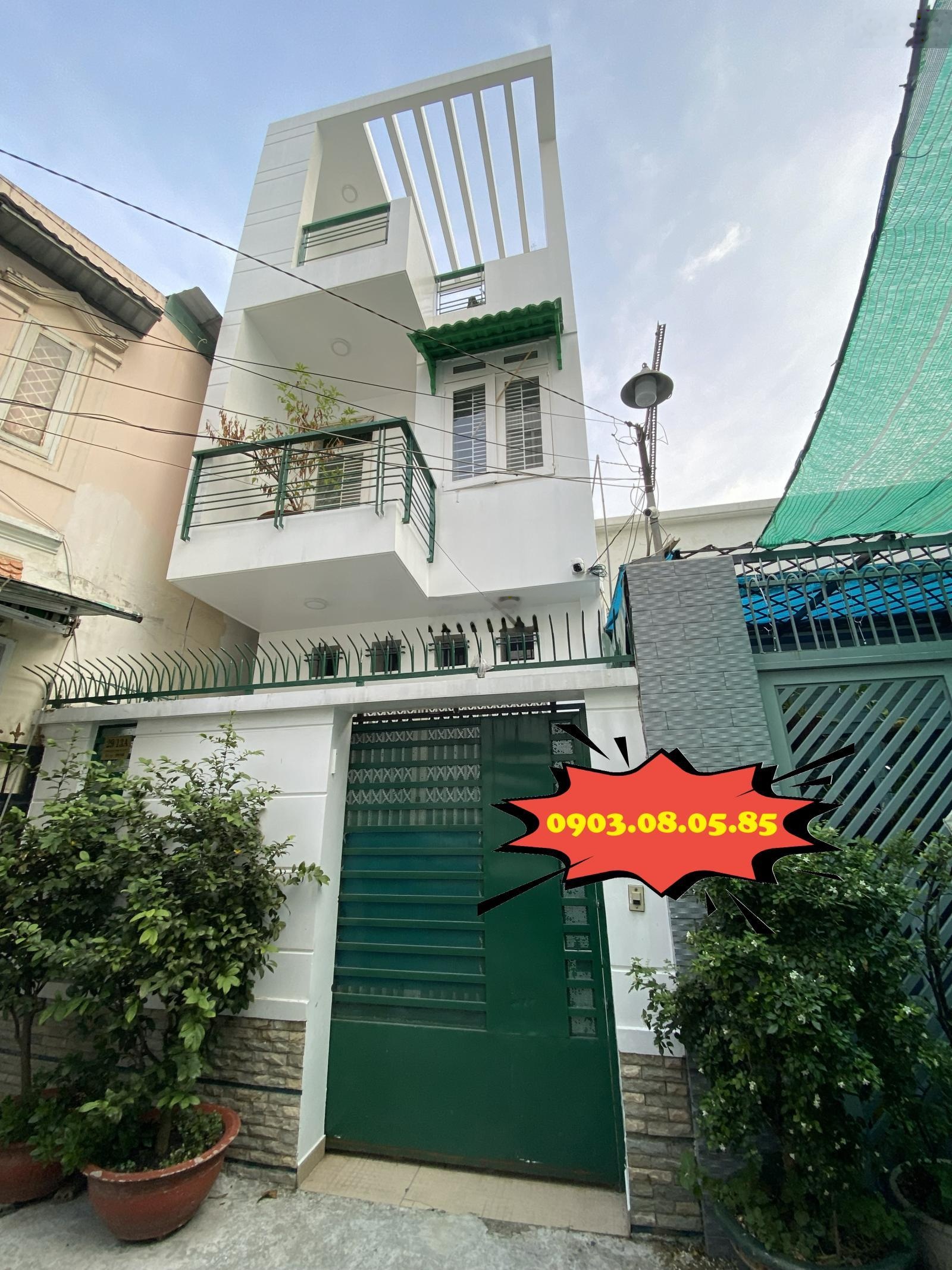 Bán nhà Hoàng Hoa Thám, Bình Thạnh, 87m2, 3 tầng, hẻm xe hơi, 11.x tỷ.