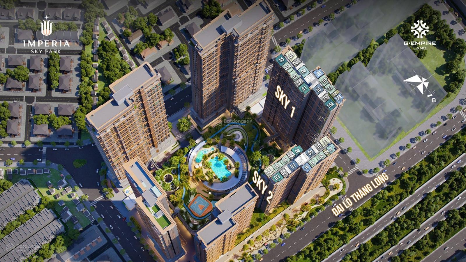 MIK Group mở bán tổ hợp chung cư. Hạng sang Imperia Sky Park An Khánh. Giá chỉ từ 1.2 tỷ.