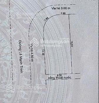 Lô góc! Bán đất 2 mặt tiền 145m2 - 31,99 tỷ - MT Lê Mạnh Trinh - Q. Sơn Trà