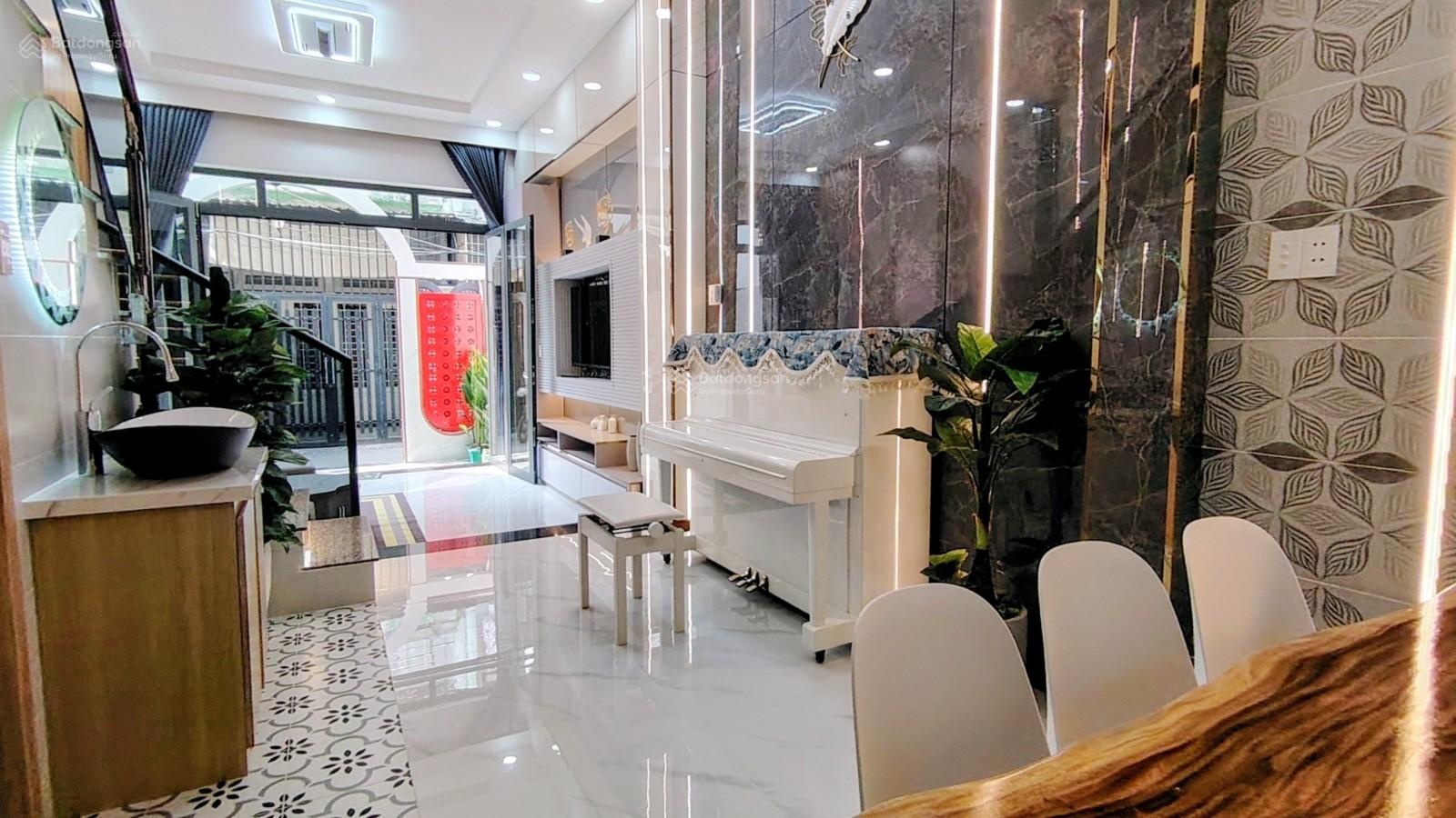 Quá trời ngon rồi đương số 11 - gò vấp, thiết kế đẹp, nhà full nội thất, 4pn đẹp, có piano, chỉ 7t