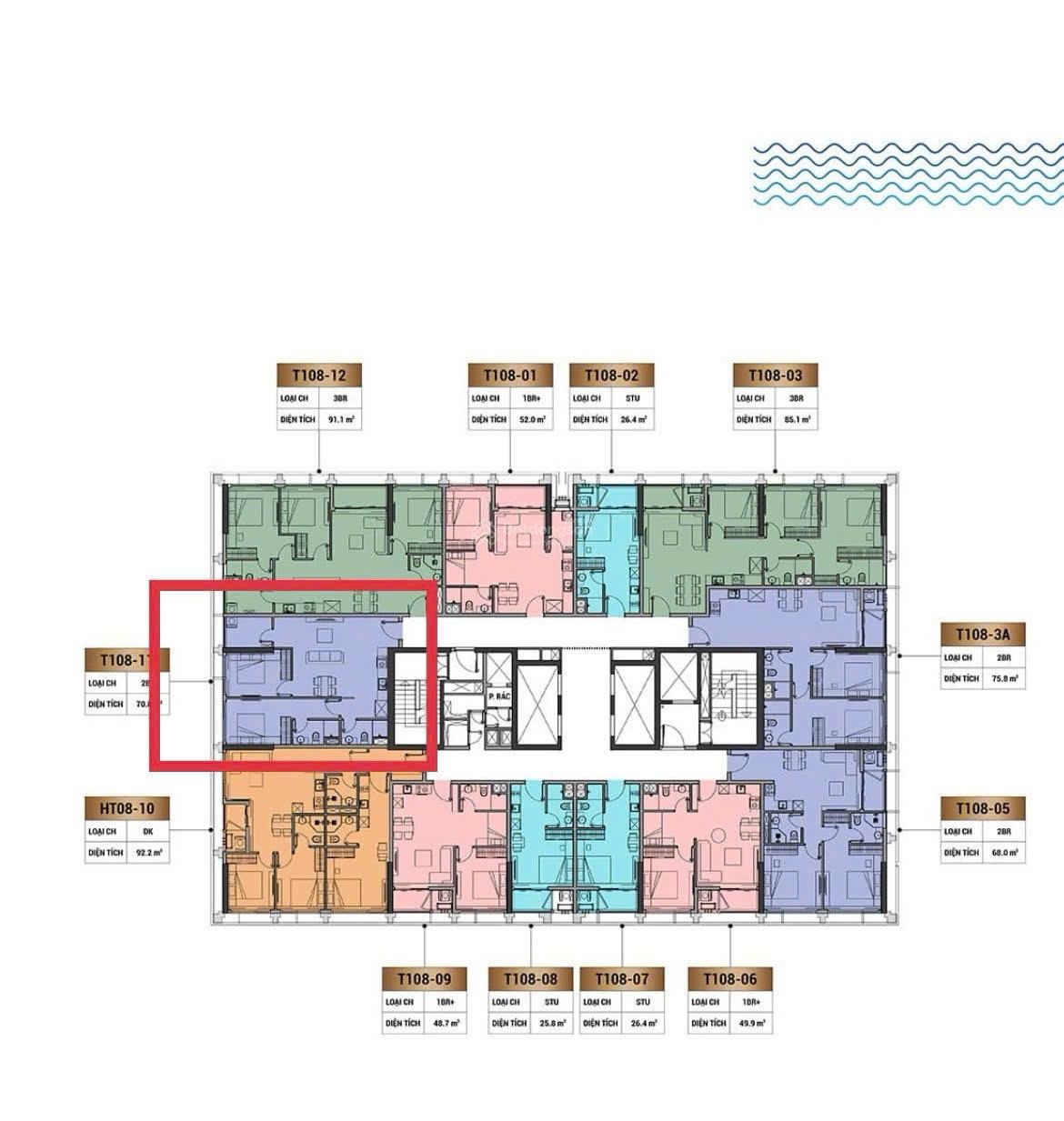 Độc quyền, chủ nhà cần bán nhanh căn Sun Ponte 2PN 70.8m2 view Sông Hàn, Cầu Trần Thị Lý, pháo hoa