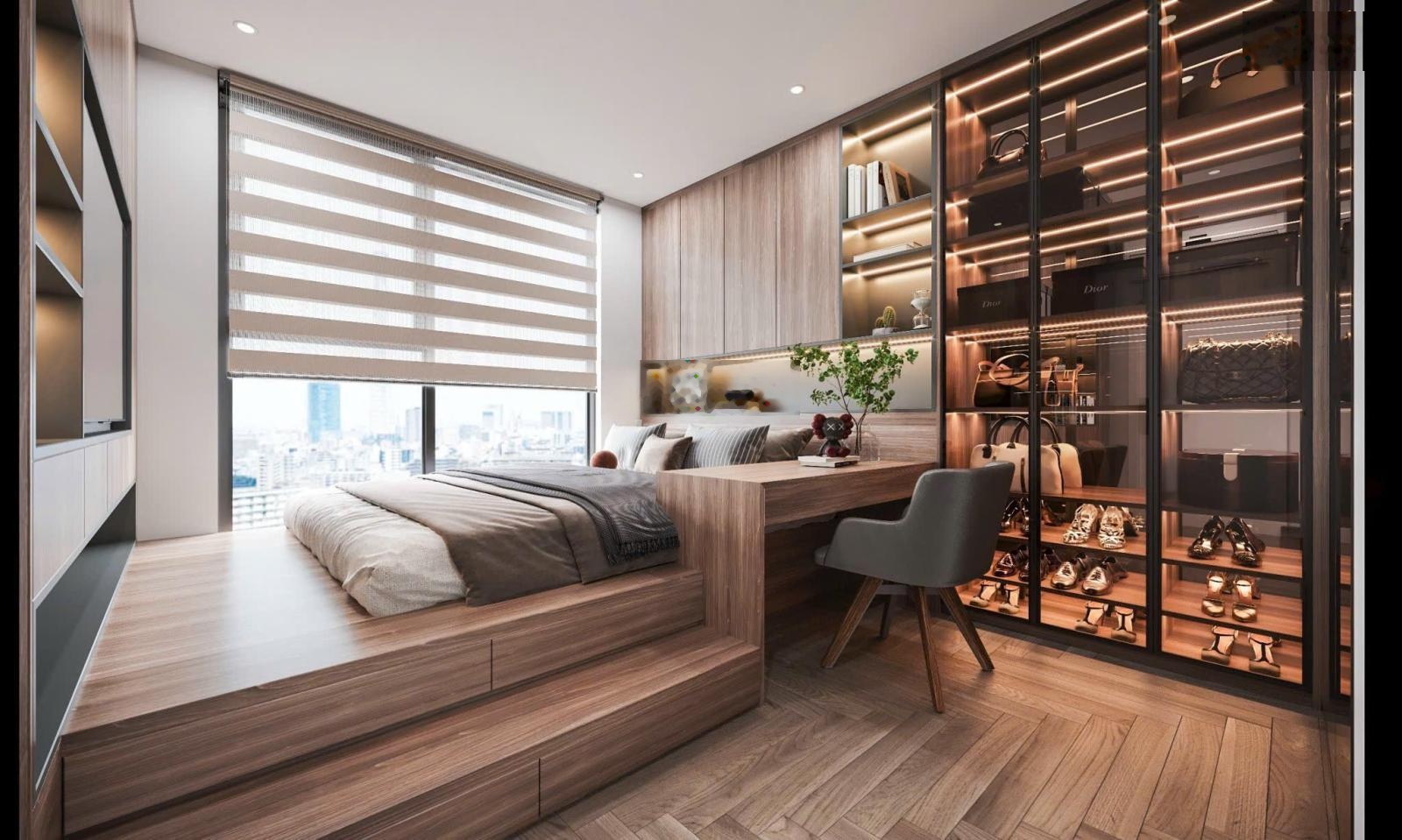 Cho thuê căn 3N Siêuu VIP , full Luxury , Full kính , Full Led , view hồ cực đẹp