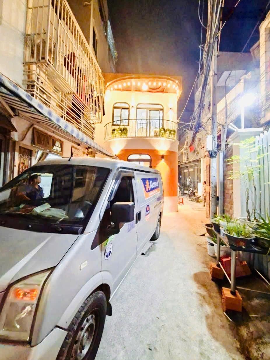 Siêu phẩm chu văn an bình thạnh mới đẹp 2 mặt tiền hẻm 2 tầng 25m2