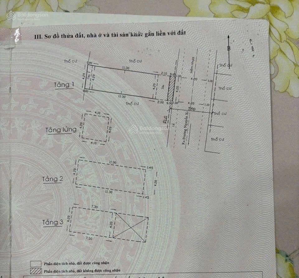 Bán nhà hẻm 138 đường Nguyễn Xí Phường 26 Quận giá 10.8 tỷ