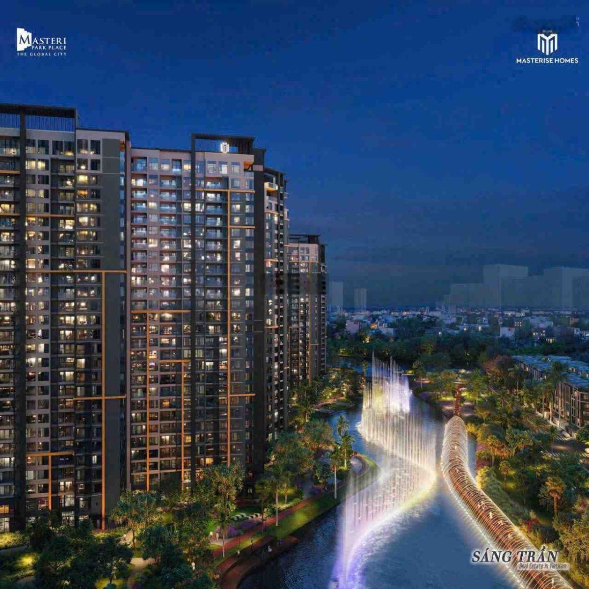 Masteri Park Place 2PN, view trực diện nhạc nước CK 15% - Giá 8.6 tỷ
