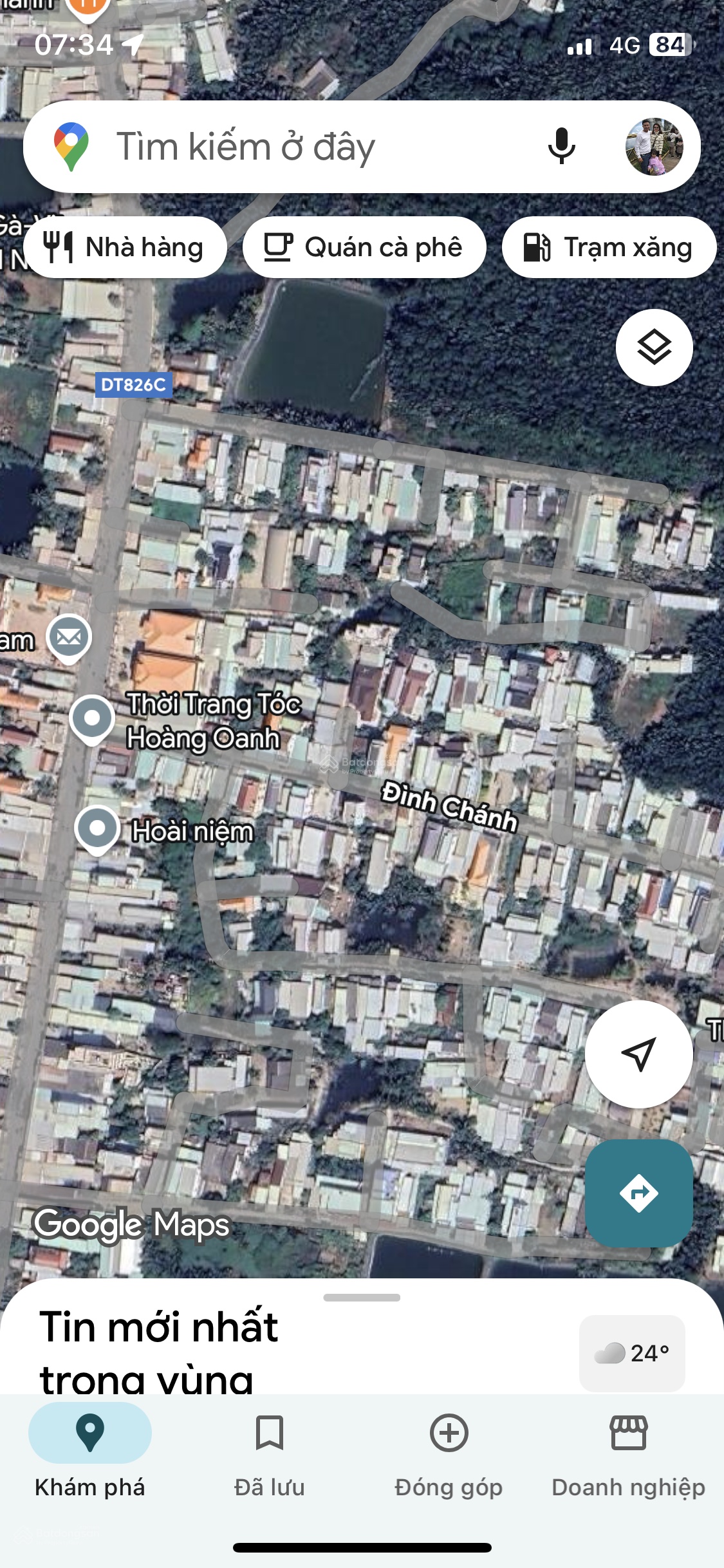 Bán nền 100m2 đường xe ba gác, cách đường xe hơi chỉ 50m ngay UBND xã Long Hậu