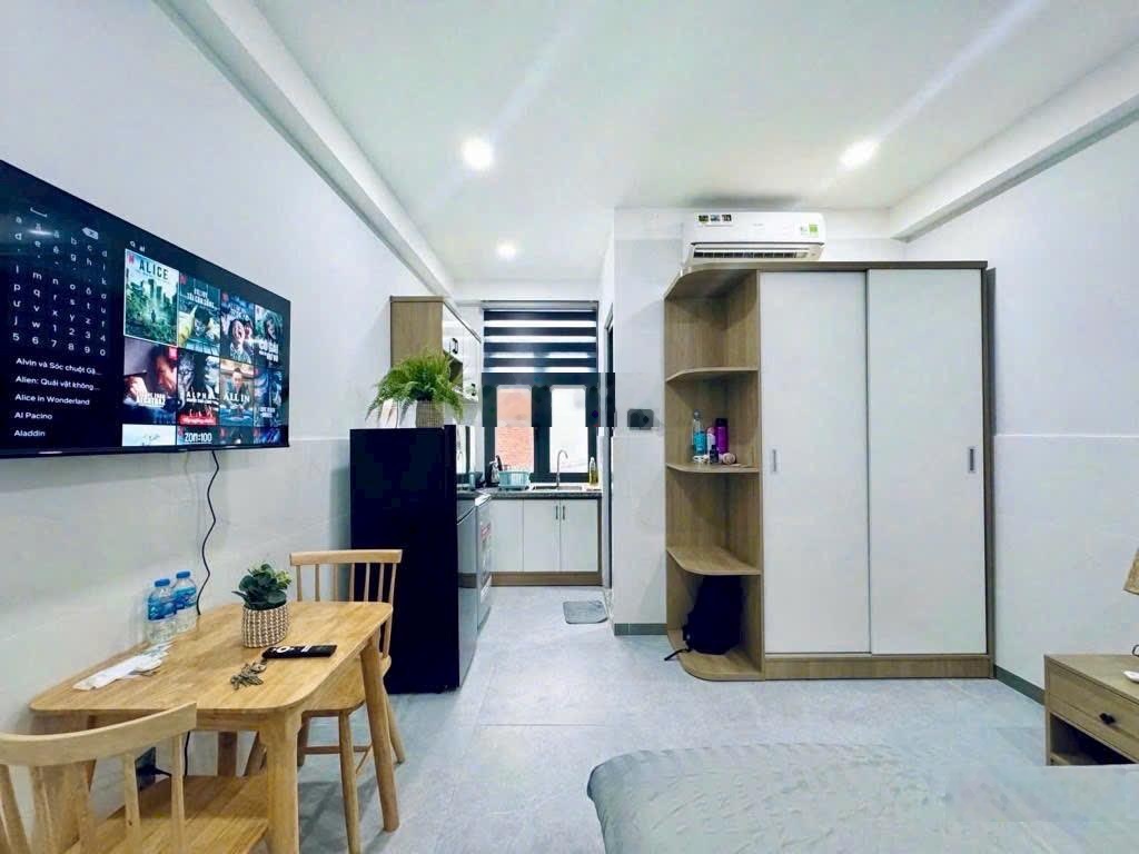 Siêu Phẩm Căn Hộ Dịch Vụ Nguyễn Gia Trí , p25 , Bình Thạnh : 60m2 -4tầng - 12,5 tỷ TL