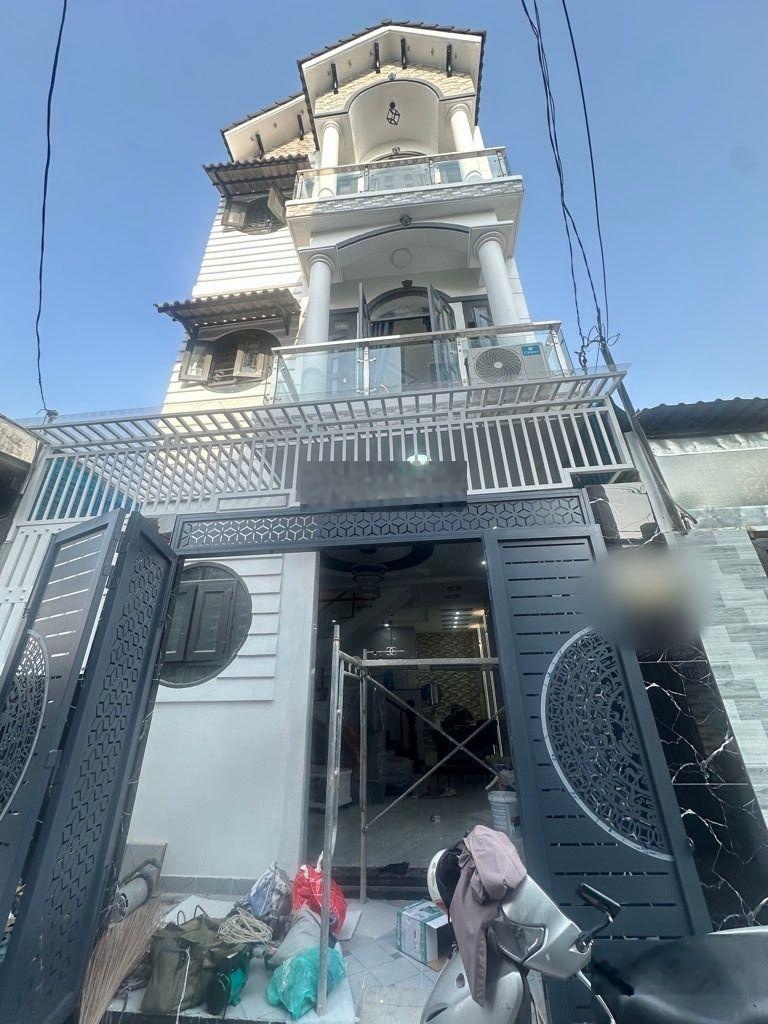 Hàng hiếm - nhà đẹp hẻm kinh doanh thông trương thị hoa - q12-ngang đỉnh 5m - 4 tầng kiên cố - f