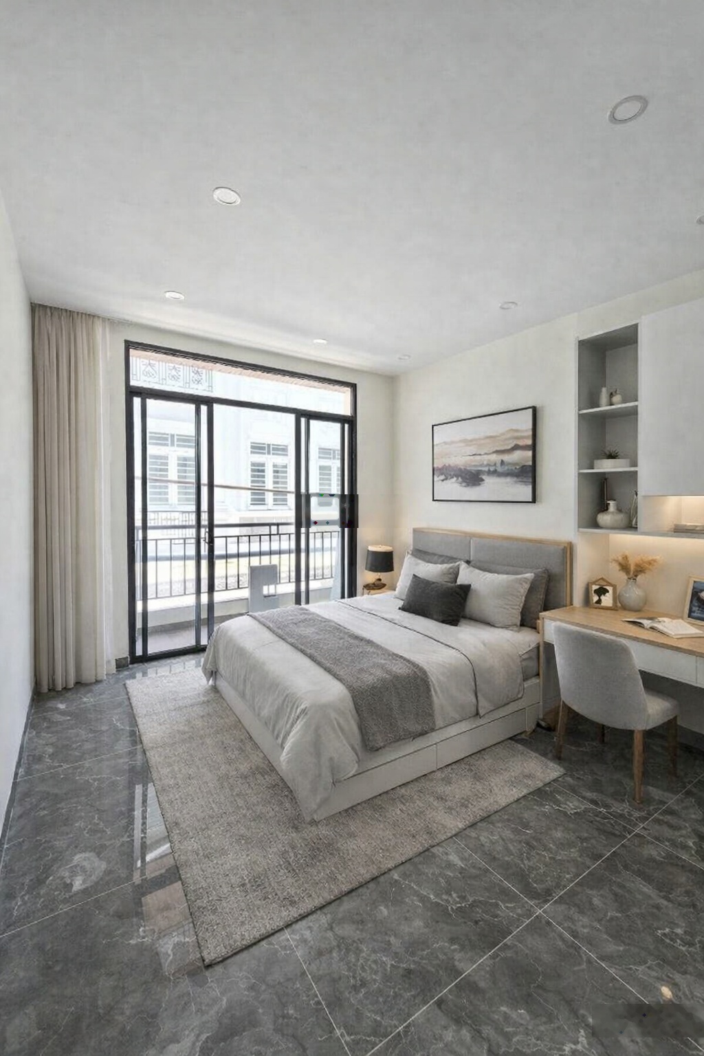 Bán nhà mới full nội thất - 4 tầng - hoàn công đầy đủ - hẻm to - oto ngủ trong nhà - Lã Xuân Oai -