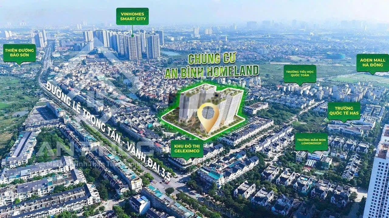 Bán căn hộ giá tốt tại An Bình Homeland Dương Nội, Hà Đông. Dự kiến chỉ từ 69tr/m2