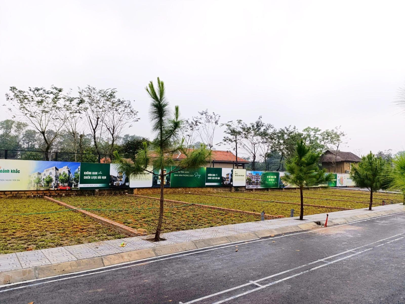 Đầu tư thắng lớn - Lô đất nền đẳng cấp nhất Hòa Lạc - Cổ Đông - Sơn Tây, đường 3 ô tô, view hồ lớn