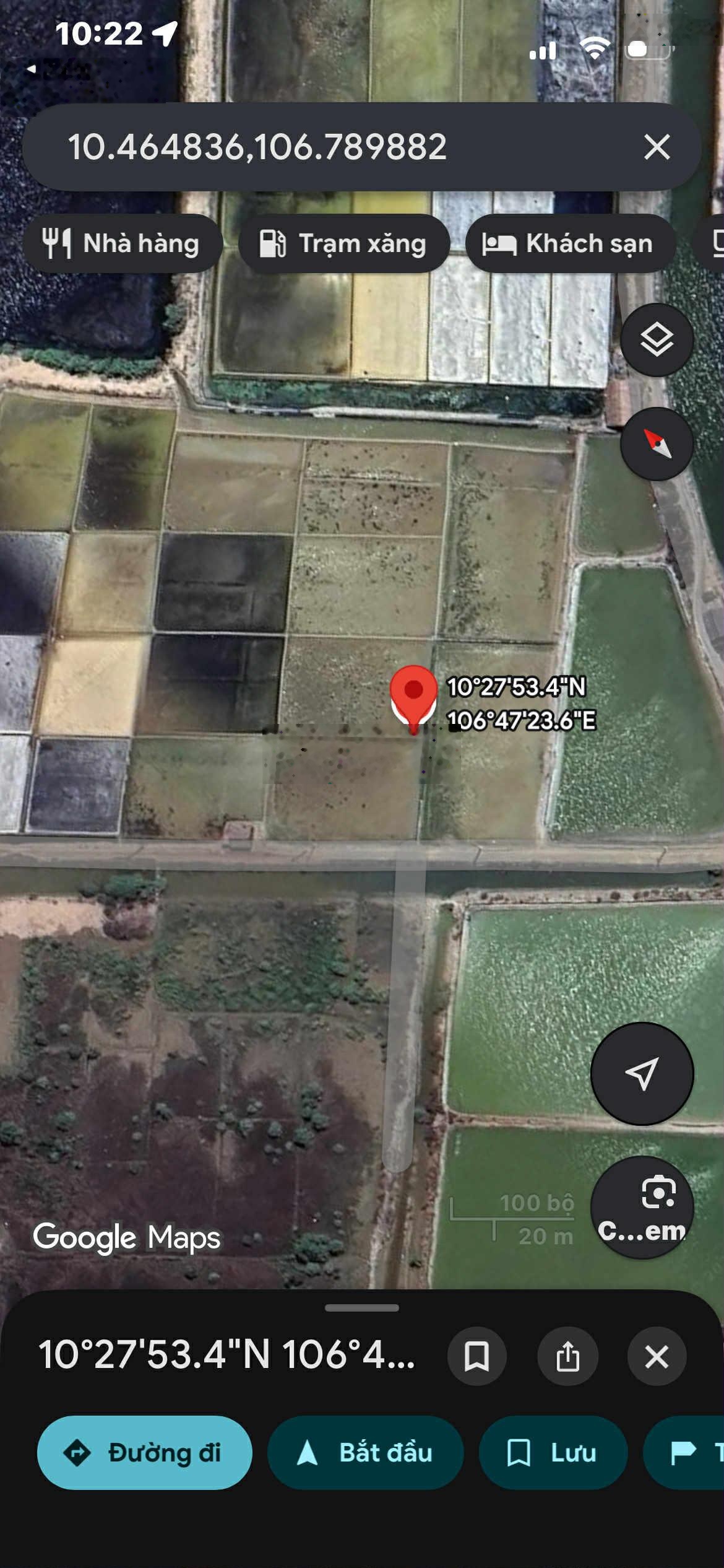 Đất nhà vườn - canh tác: DT 9.172m2 X.An Thới Đông( X.Lý Nhơn cũ), Cần Giờ - Đường xe tải 4.5m