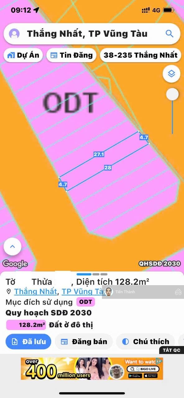 Chính chủ bán đất 2 mặt tiền Lưu Chí Hiếu- KĐT Chí Linh 2 ĐƯỜNG 30M, 100% thổ cư giá tốt chỉ 11.7ty