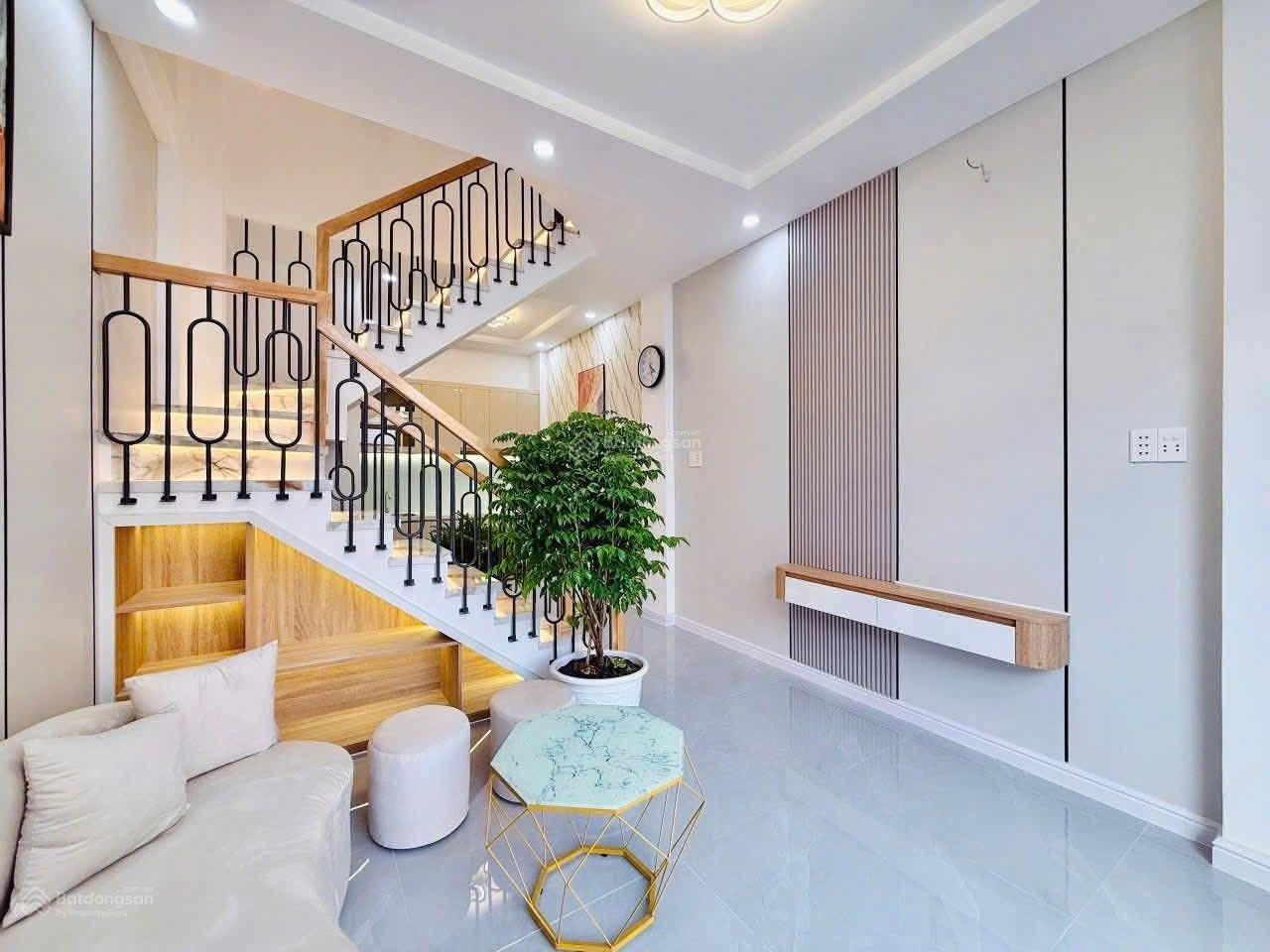 Nhà 1 lầu 30.6m2 hẻm 4m đường lê đức thọ, gần trường nguyễn trung trực.