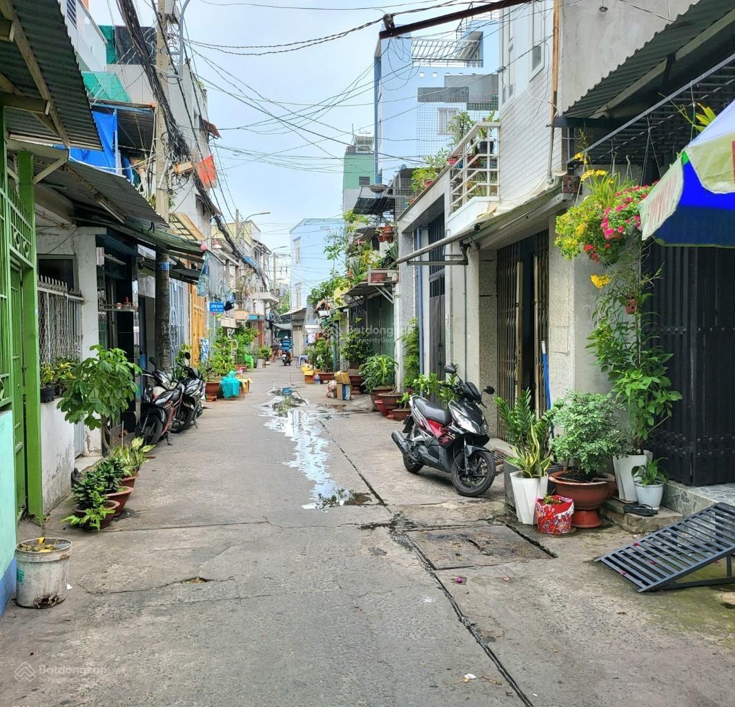 Nhà C4 - ngang 4,1m 81m2. Tiện xây mới. Huỳnh Tấn Phát - Tân Thuận - hẻm ôtô. Được phép xây 4 tầng