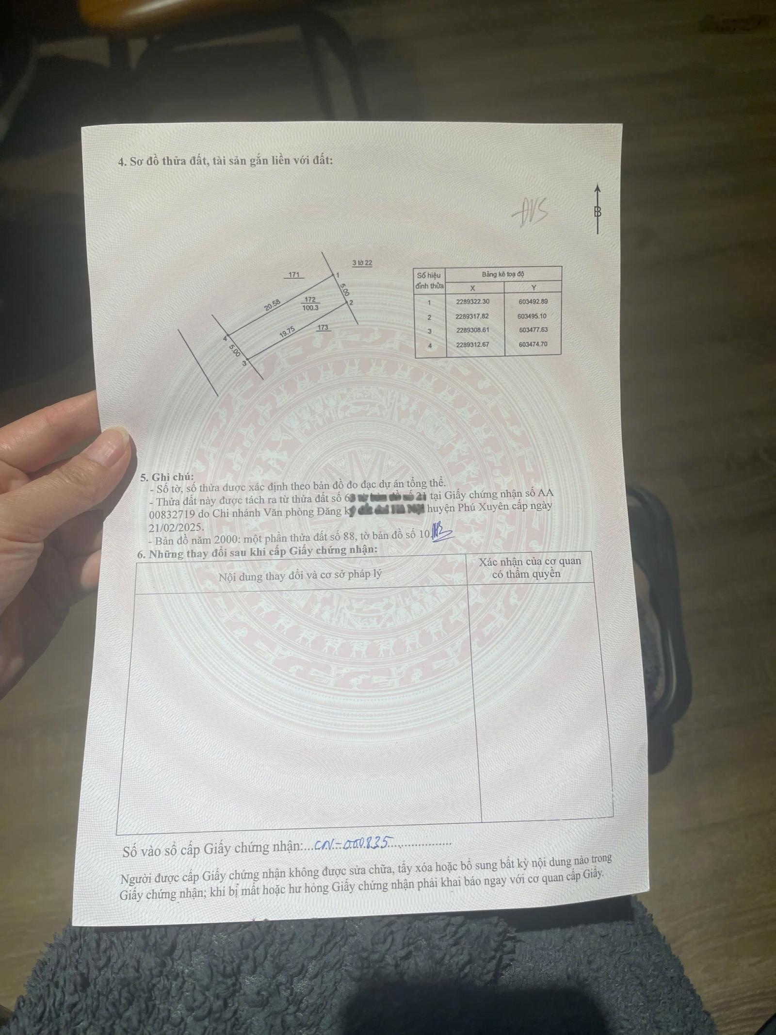 Bán Đất tại Quang Lãng, Phú Xuyên, Hà Nội, 2,35 tỷ, 100,3m2, giá siêu hời