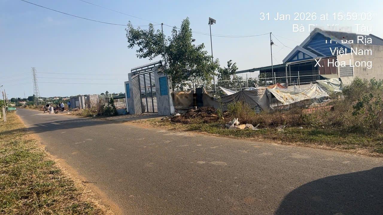 Bán đất 1869m2, giá 22 tỷ, Đường 15, Xã Hòa Long, Bà Rịa, Bà Rịa Vũng Tàu