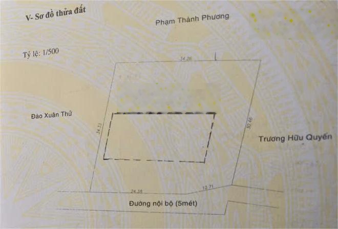 Cho thuê đất chính chủ vị trí đẹp dĩ an, bình dương