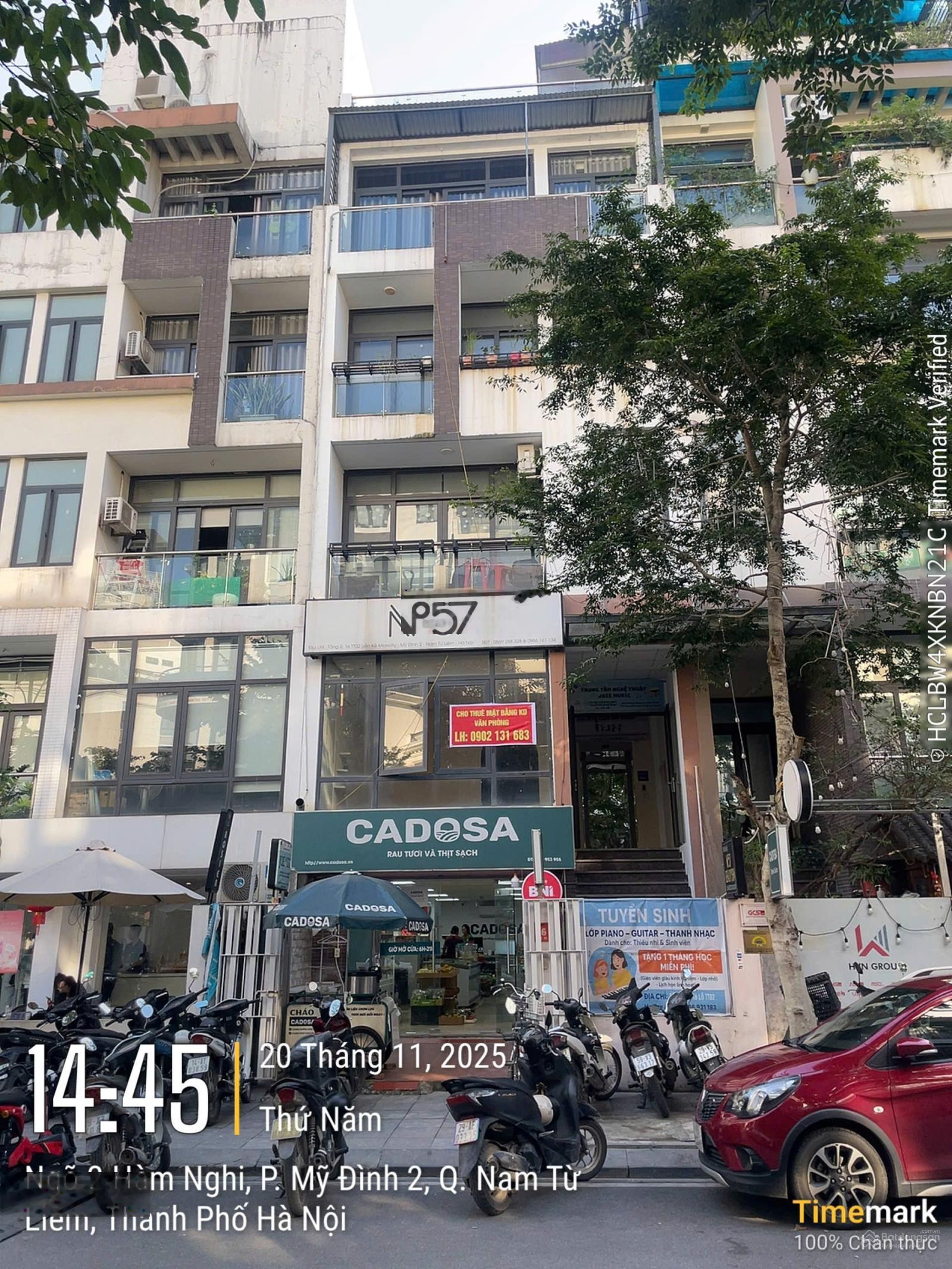 Cho thuê văn phòng Mon City Hải Đăng City,Mỹ Đình 2, Nam Từ Liêm 60m² 0988095174